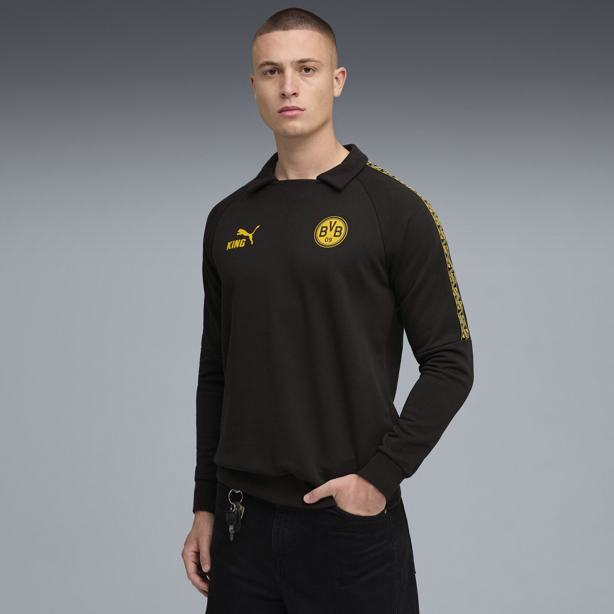 PUMA Sweatshirt Borussia Dortmund KING Drill günstig online kaufen