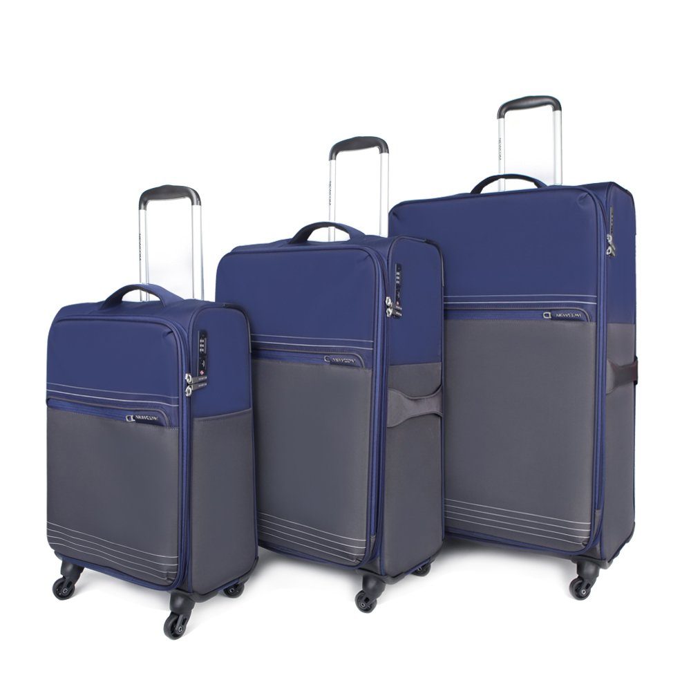 NEWCOM Trolleyset Design Kofferset Stoffkoffer/ Weichschalenkoffer günstig online kaufen