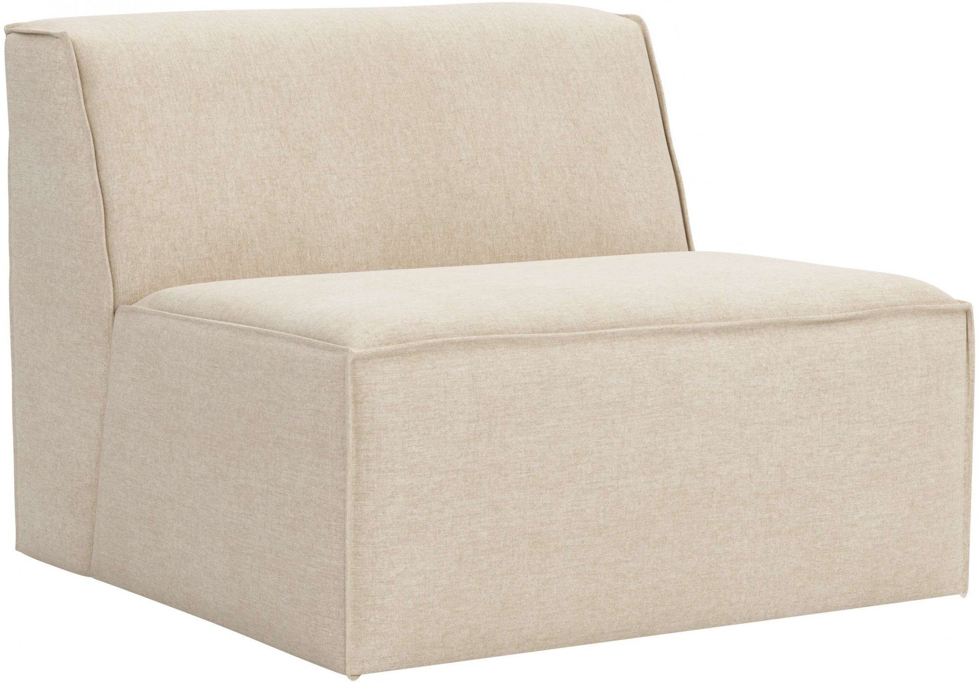 RAUM.ID Sofa-Mittelelement Norvid, modular, Modulen an große natural Taschenfederkern, mit Auswahl
