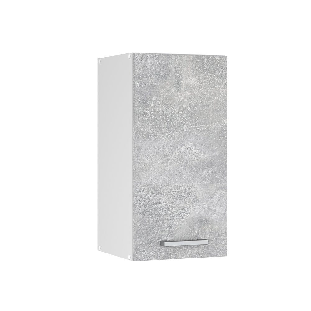 Vicco Hängeschrank R-Line, Beton/Weiß, 30 cm (1-St)