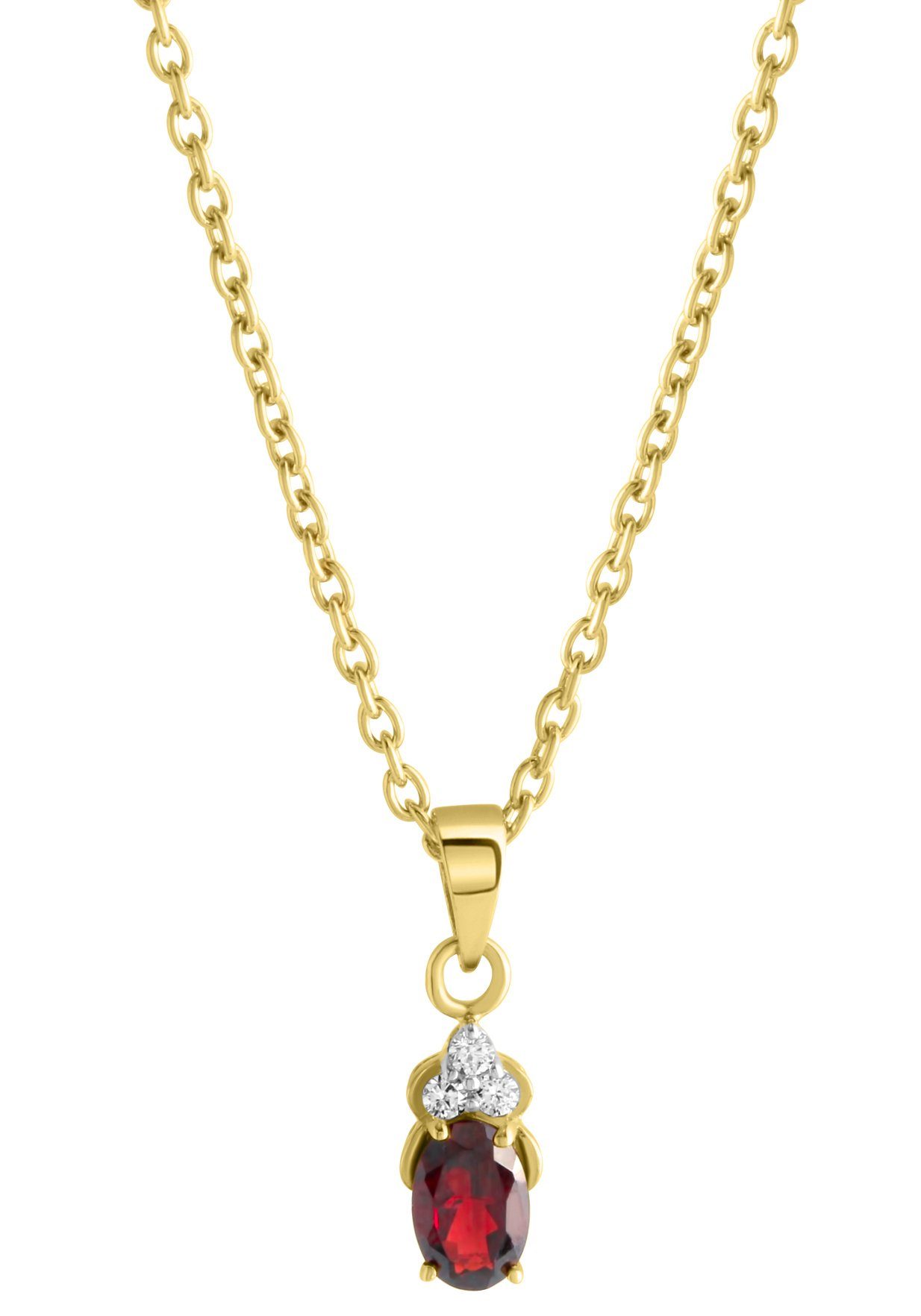 Kette mit Anhänger Schmuck Geschenk Silber 925 Halsschmuck Halskette Ankerkette