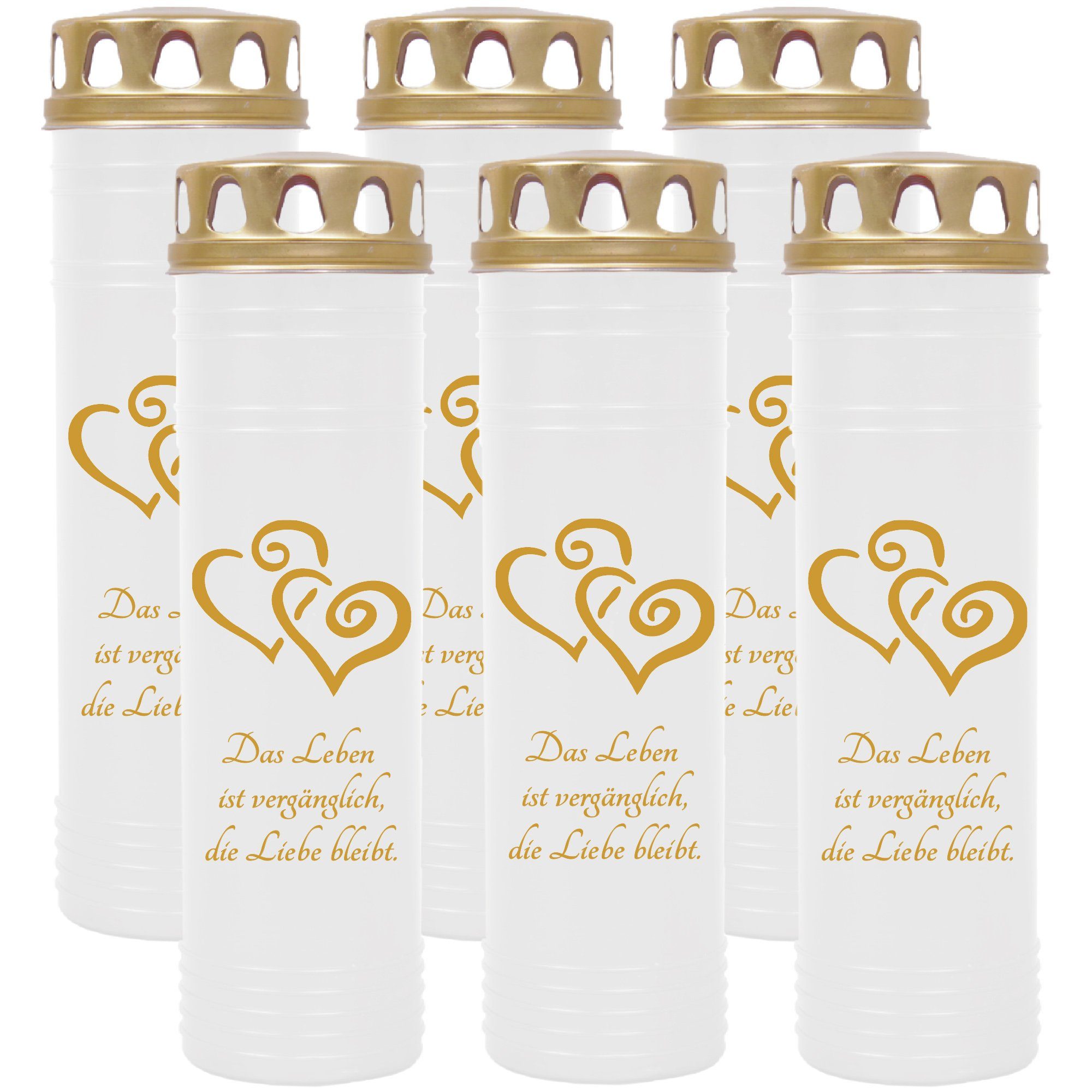 HS Candle Grabkerze GK-03712 (6-tlg), Grabkerze günstig online kaufen