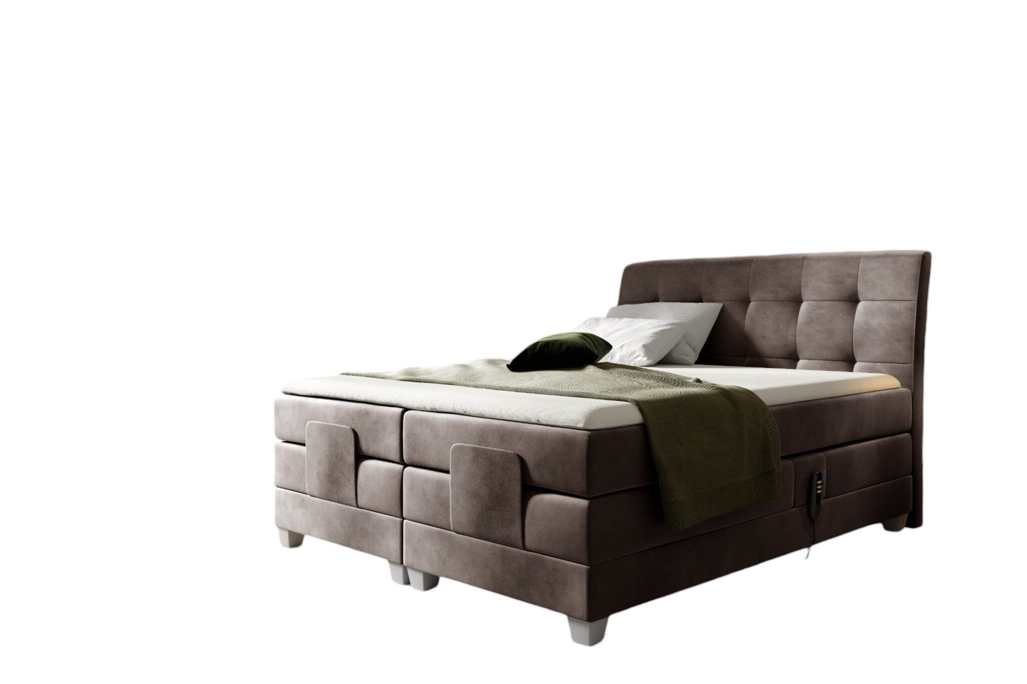 Fun Möbel Boxspringbett Schlafzimmerbett FRANCO Elektrisch günstig online kaufen