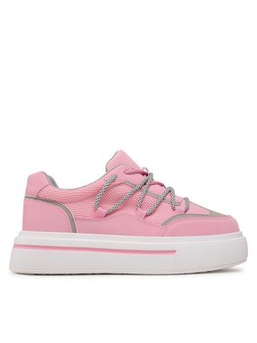 Keddo Sneakers aus Stoff 837186/05-01 Pink Sneaker