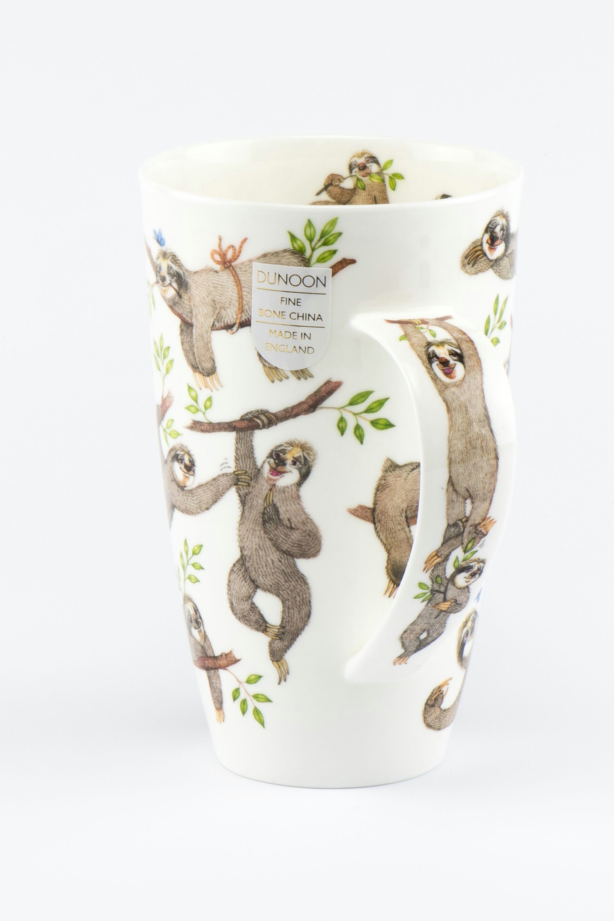 Dunoon Becher Henley It´s a lot of Sloth, Fine Bone China, Sammelbecher