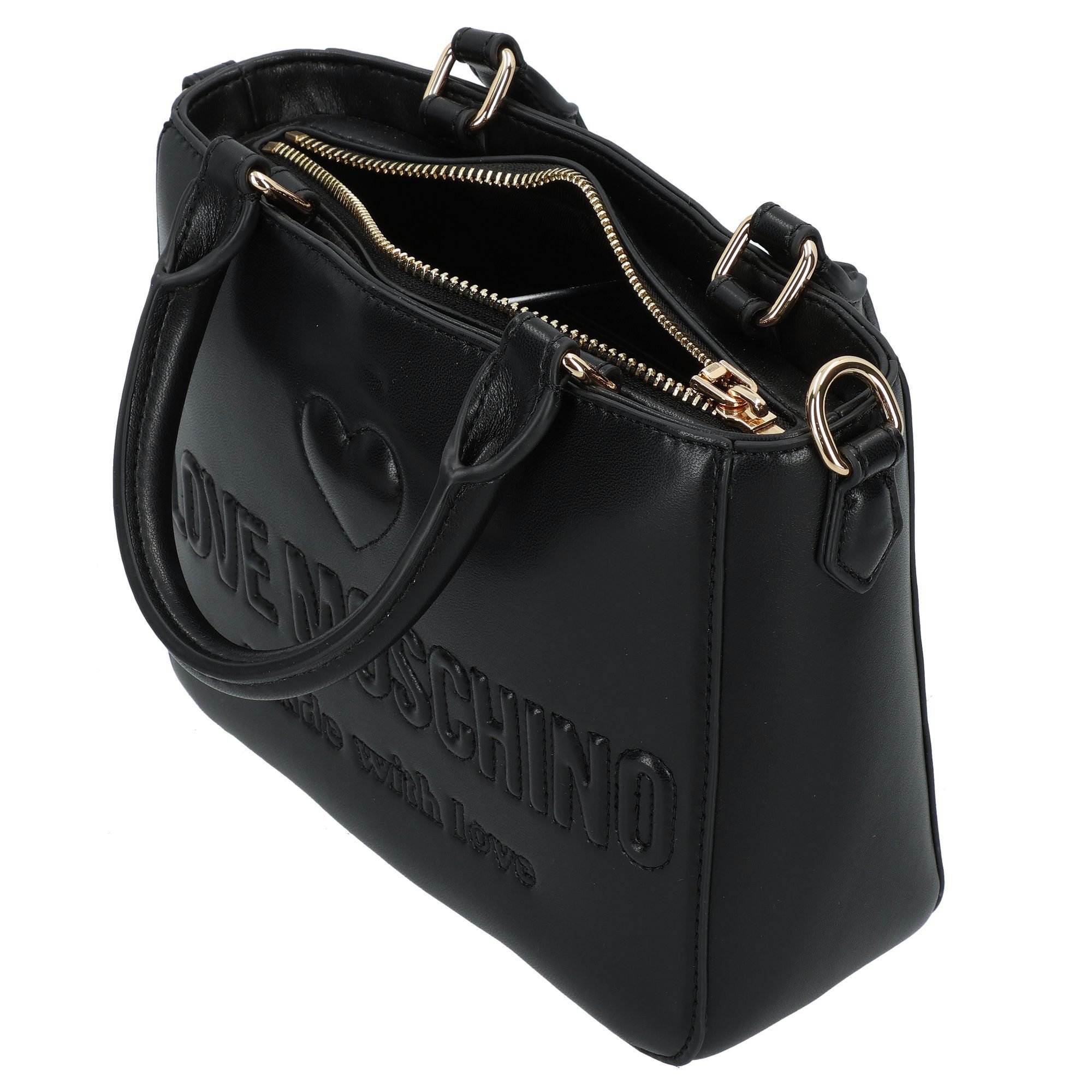 LOVE MOSCHINO Schultertasche Ember, Polyurethan