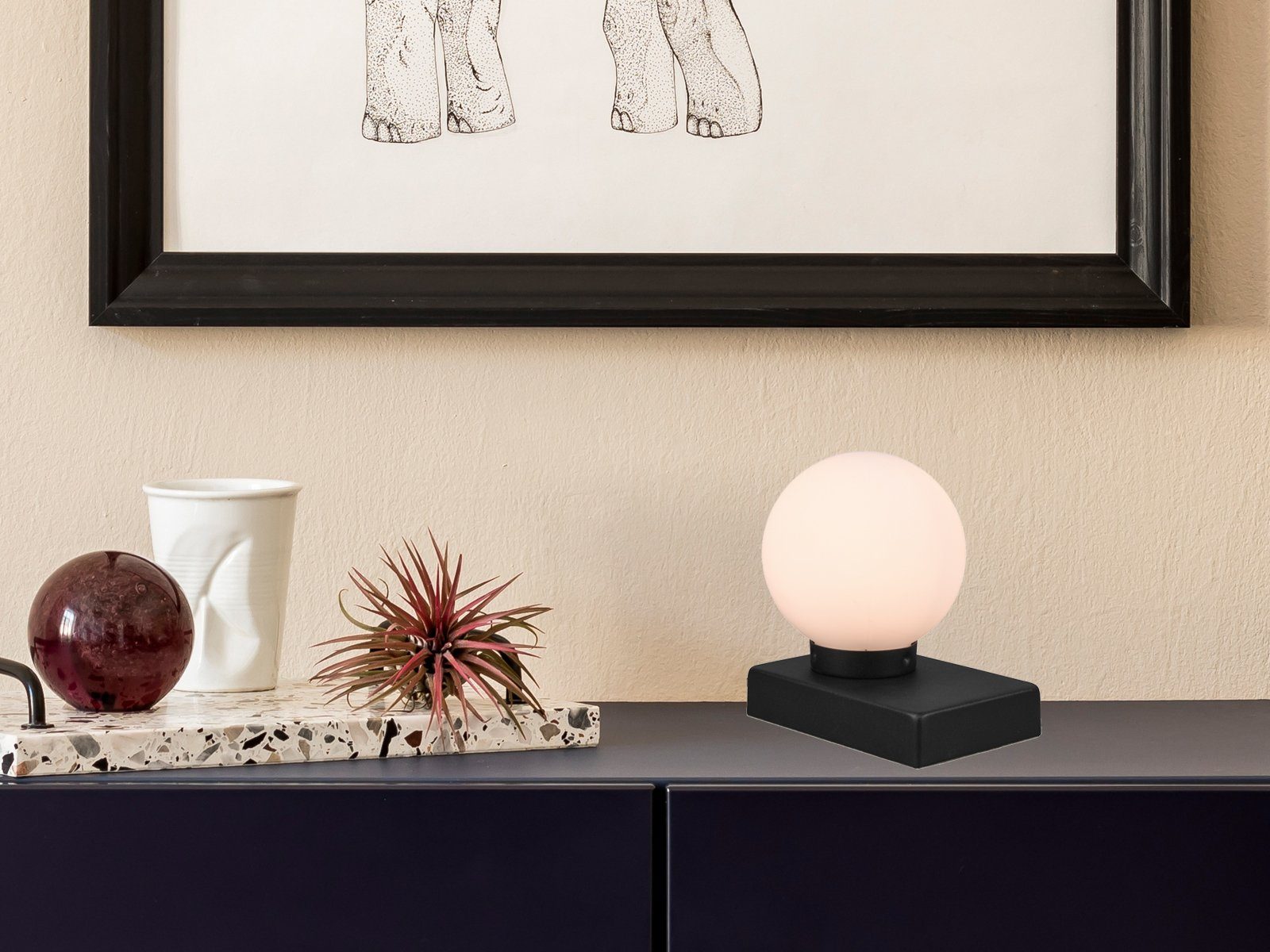 TRIO Leuchten LED Nachttischlampe, Dimmfunktion, LED günstig online kaufen