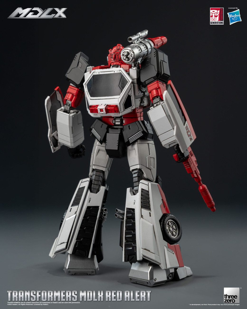ThreeZero Actionfigur Transformers MDLX Actionfigur Red Alert 15 cm