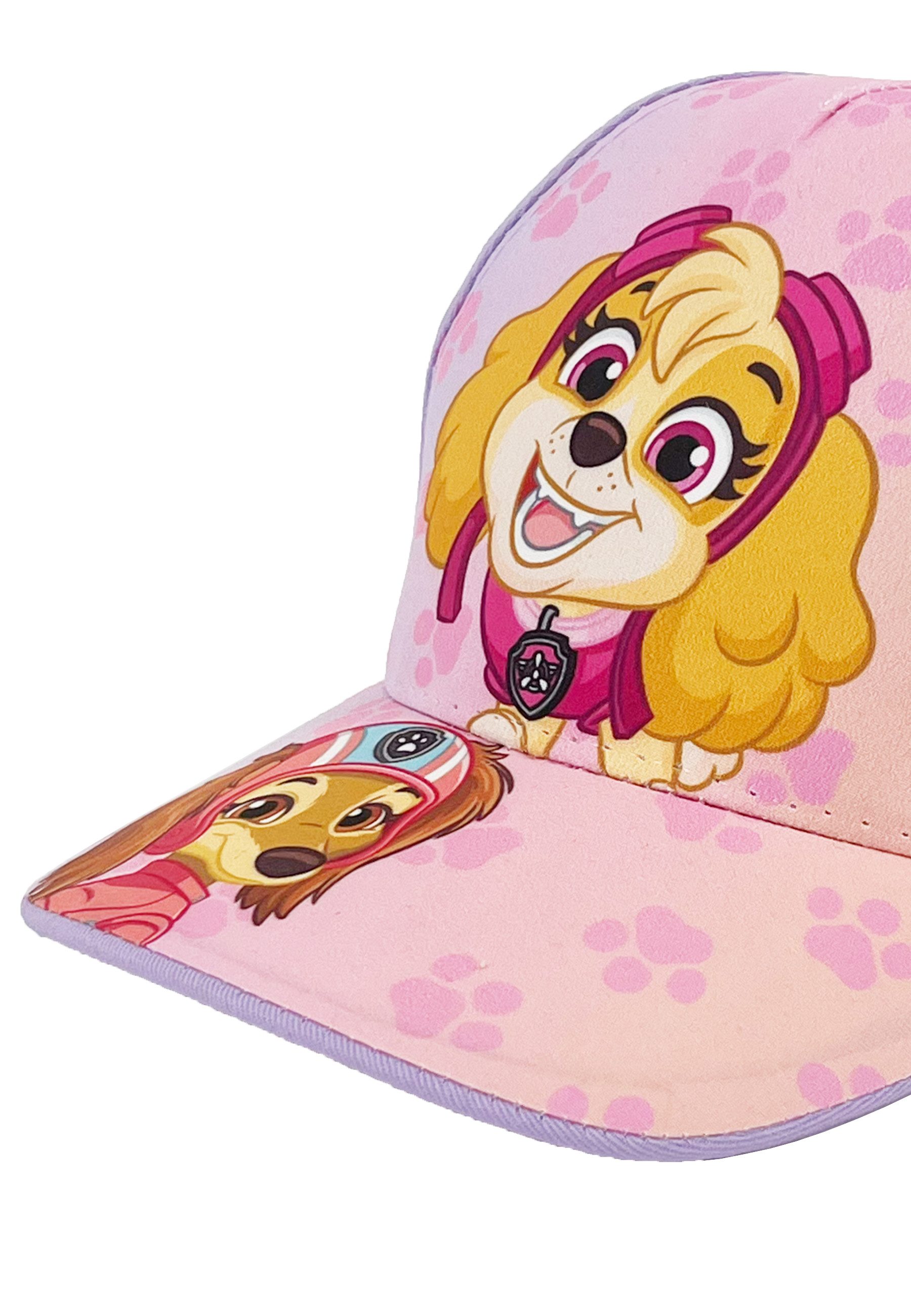 PAW PATROL Baseball Cap Mädchen Kappe Mütze Skye und Everest