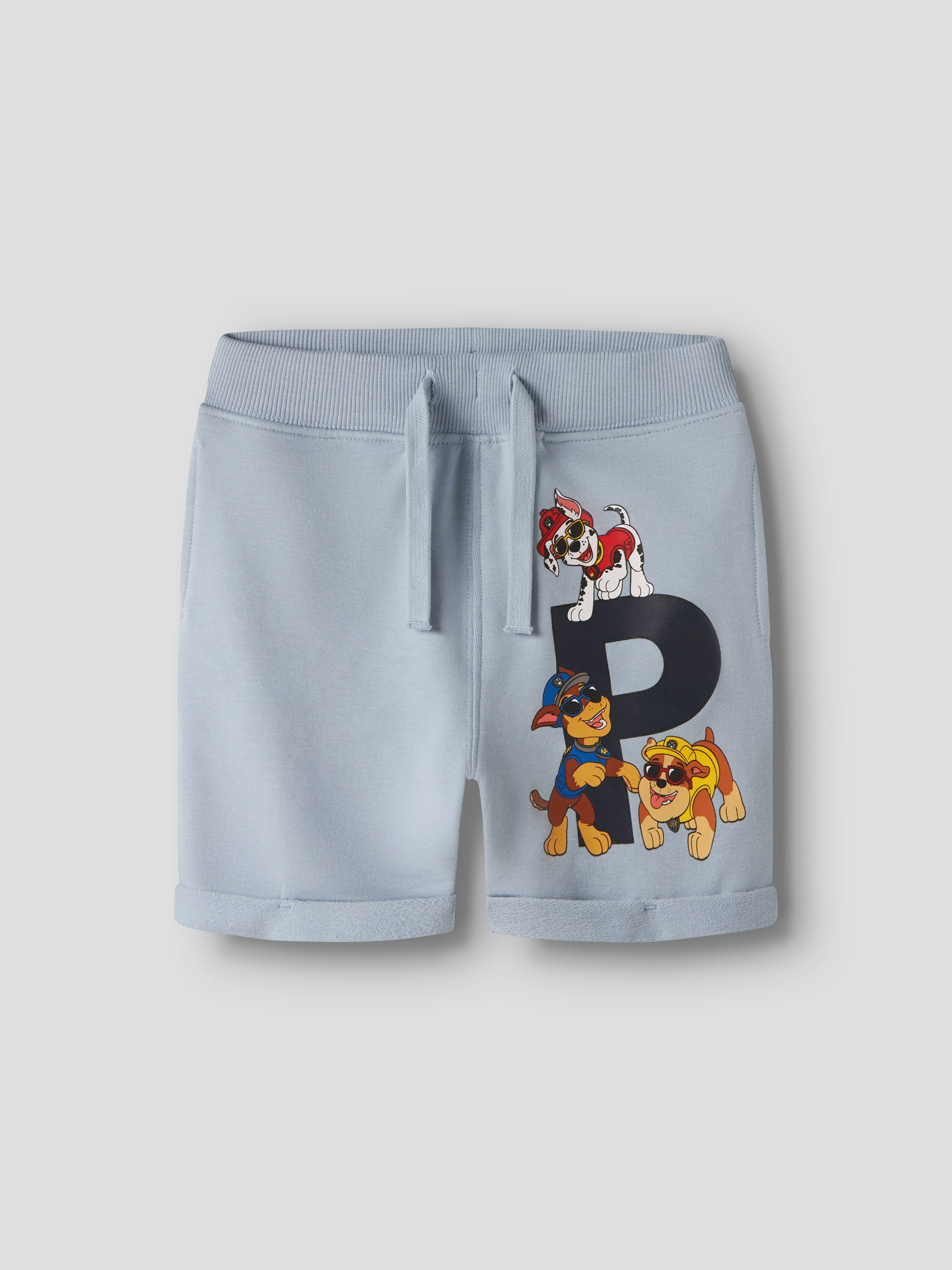 Name It Sweatshorts NMMMIR PAW NREG LONG SW SHORT UNB CPLG Baumwollmischung, regular fit