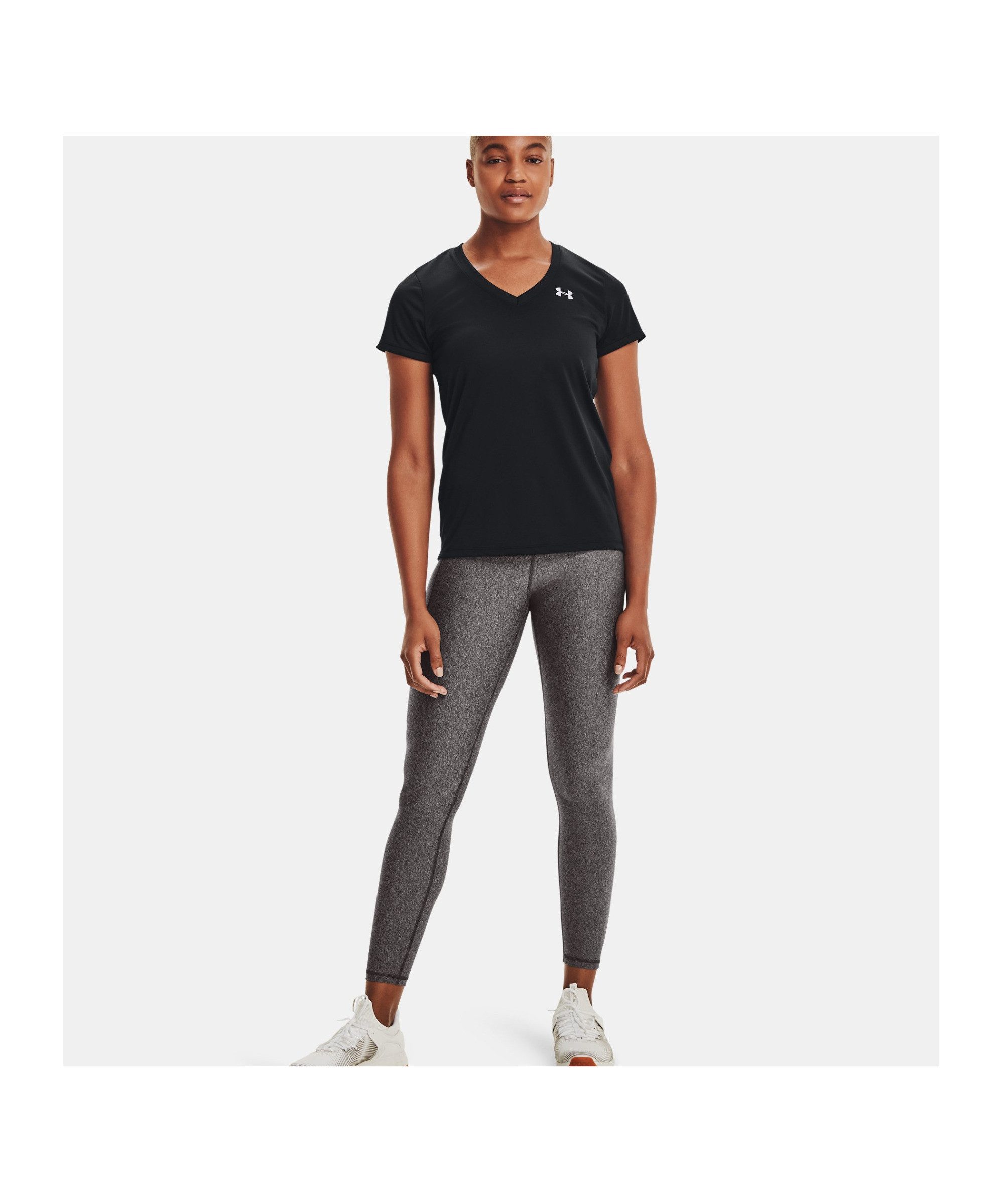 Under Armour® T-Shirt Under Armour Tech V-Neck T-Shirt Damen Polyester