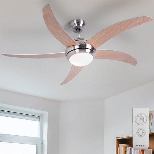 etc-shop Deckenventilator, Deckenventilator mit LED Licht Fernbedienung
