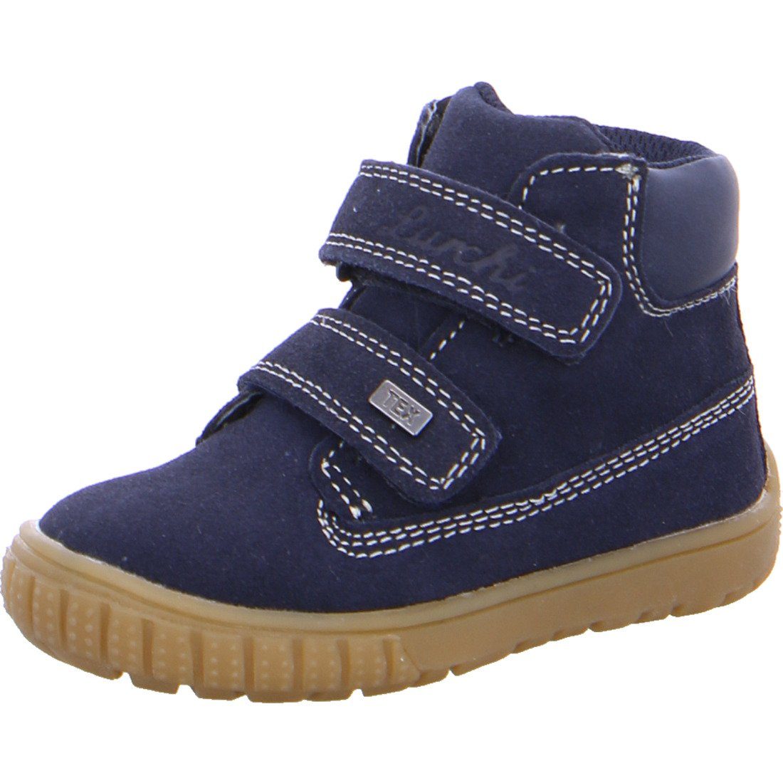 Schuhe, - 040942 Rauleder Juliano-Tex Babystiefel Lurchi Babystiefel Lurchi blau