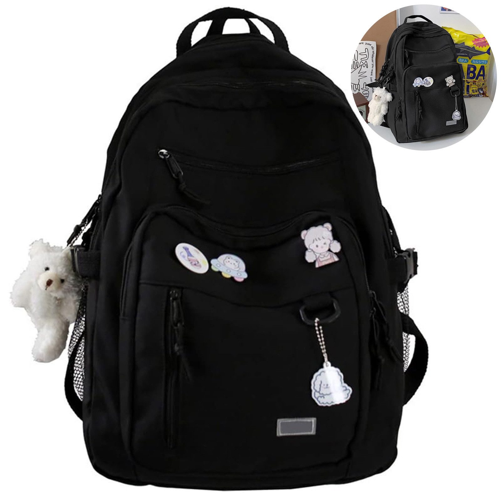 REDOM Laptoprucksack Laptoptasche Rucksäcke Schulrucksack Alltagsdaypack günstig online kaufen