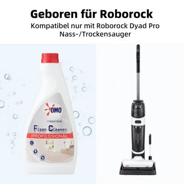 Roborock Hartbodenreiniger für dyad pro/s7 pro ultra/s7 Maxv ultra/s8 pro ultra Saugroboter, s7 Max ultra, Q Revo, dyad pro combo, Saugroboter, 480ml,Bio-Reinigungskonzentrat,Schnelle Trocknung, Schaumgebremst, 100% Natürlich, Gründliche Reinigung