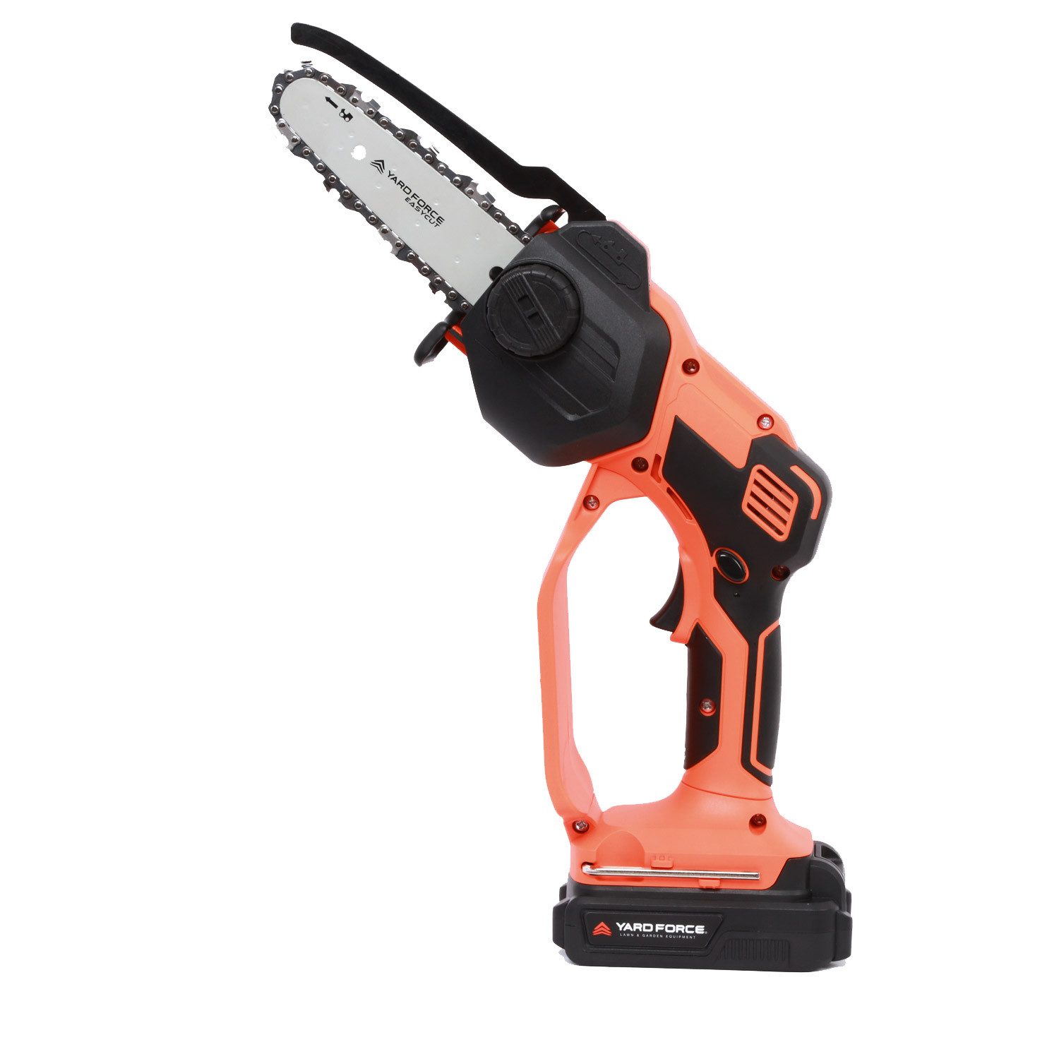 Yardforce Akku-Kettensäge LS C13A, mit kraftvollem 13‑cm-Schwert