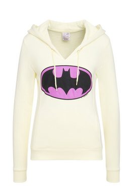 LOGOSHIRT Kapuzensweatshirt Batman-Logo mit lizenziertem Print