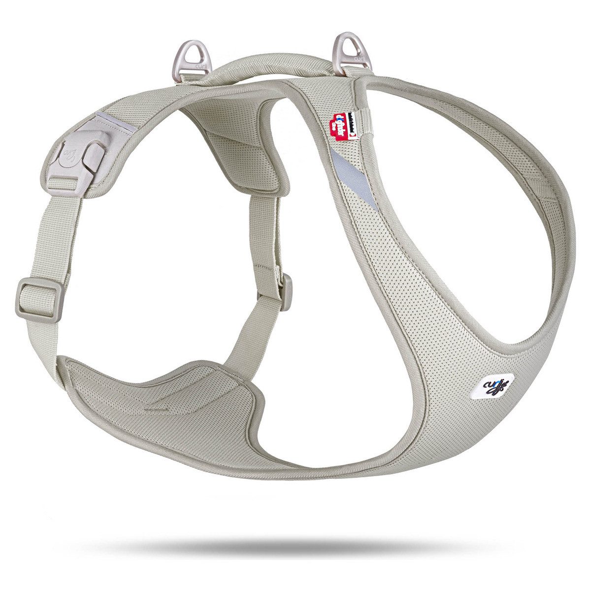 Curli Hunde-Geschirr All New Belka Comfort Geschirr Light-Tan
