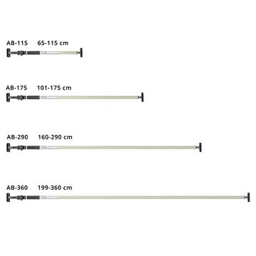 ALLEGRA Stützelement Montagestütze, Teleskopstange AB-115 (weiß), 1-St.