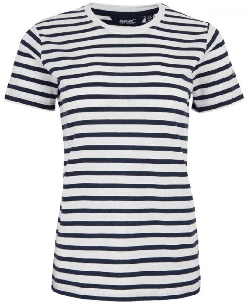Rundhalsshirt T-Shirt Damen gestreift BaylettaSSTee Womens T-Shirts