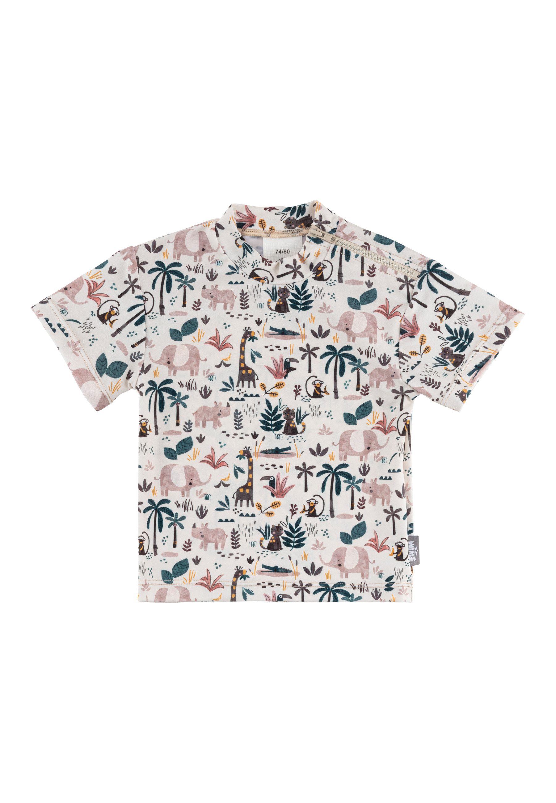 Sterntaler® Funktionsshirt UV-Schutz 50+ Badeshirt kurzarm Safari (1-tlg)