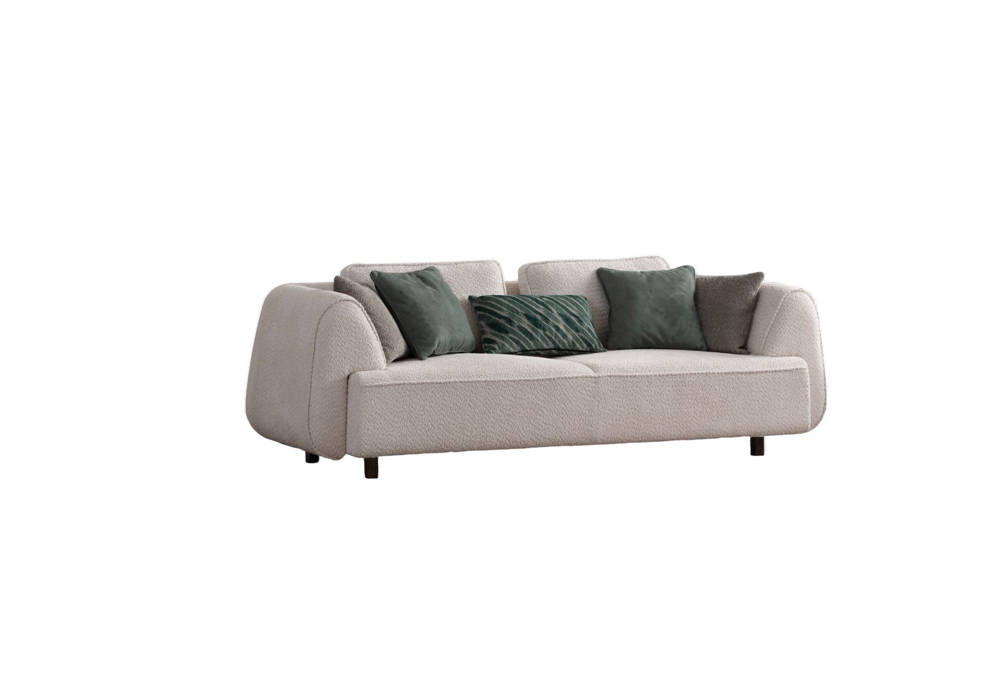 Villa Möbel Sofa Dallas, 1 Stk. 3-Sitzer, Hand Made Qualtiy, pflegeleichter günstig online kaufen