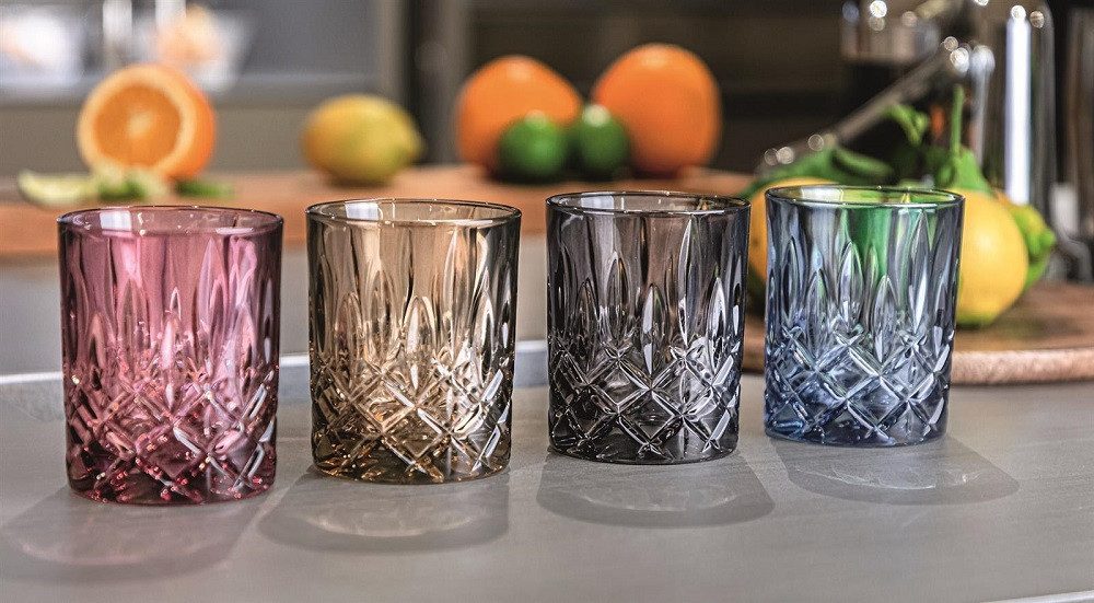 Nachtmann Schnapsglas Nachtmann Noblesse Colors Whiskybecher Smoke 2er Set, Glas – Bild 2 von 2