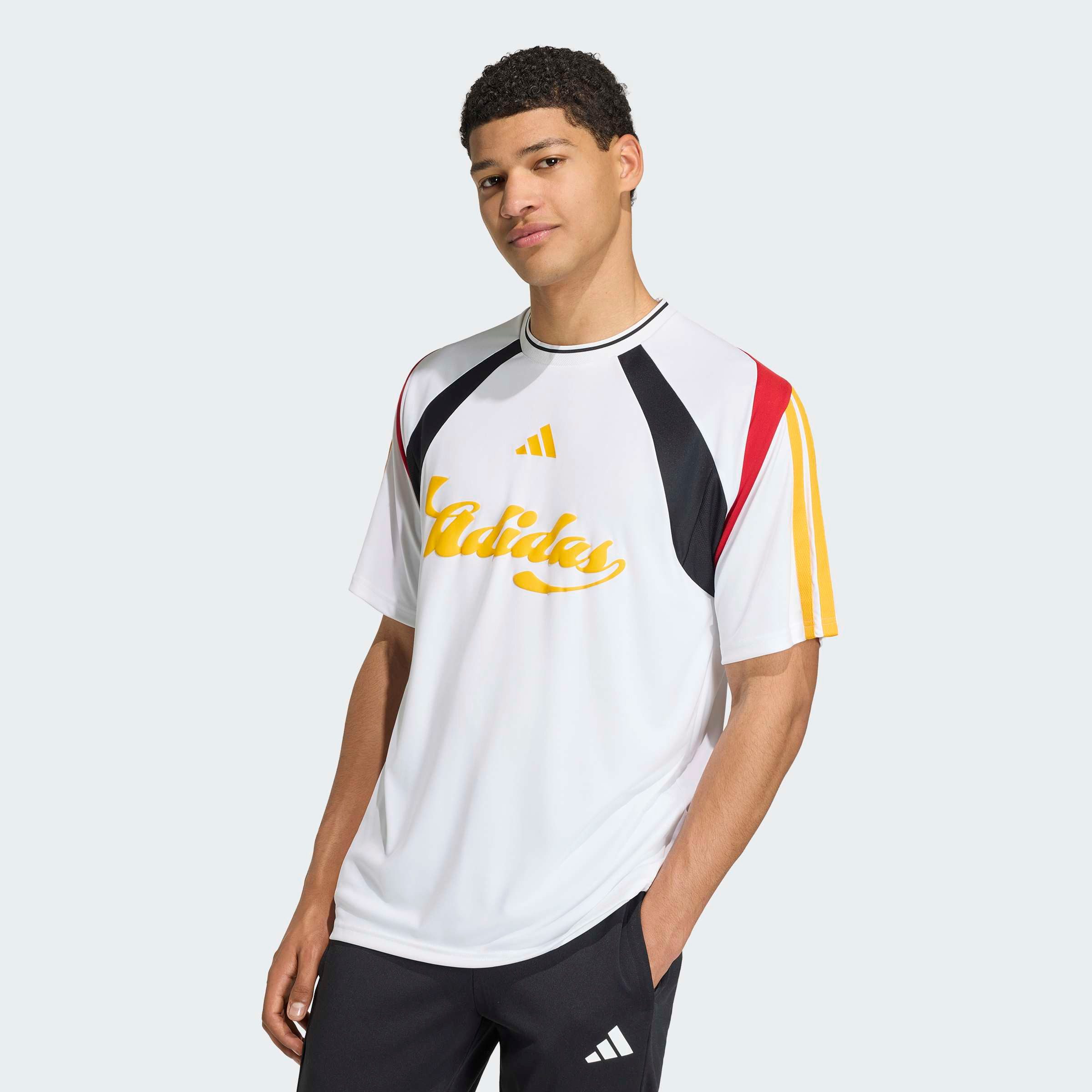 adidas Sportswear T-Shirt M TIRO NP TEE mit Rundhalsausschnitt, normaler Schnitt, gerader Abschluss