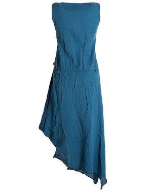 Vishes Maxikleid »Ärmelloses Lagenlook Kleid zum Hochbinden« Elfen, Hippie, Ethno, Goa Style