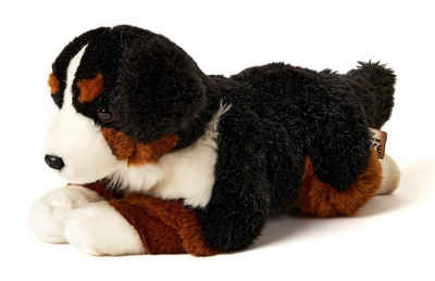 Uni-Toys Kuscheltier Berner Sennenhund, liegend - 29 cm (Länge) - Plüsch-Hund - Plüschtier, zu 100 % recyceltes Füllmaterial