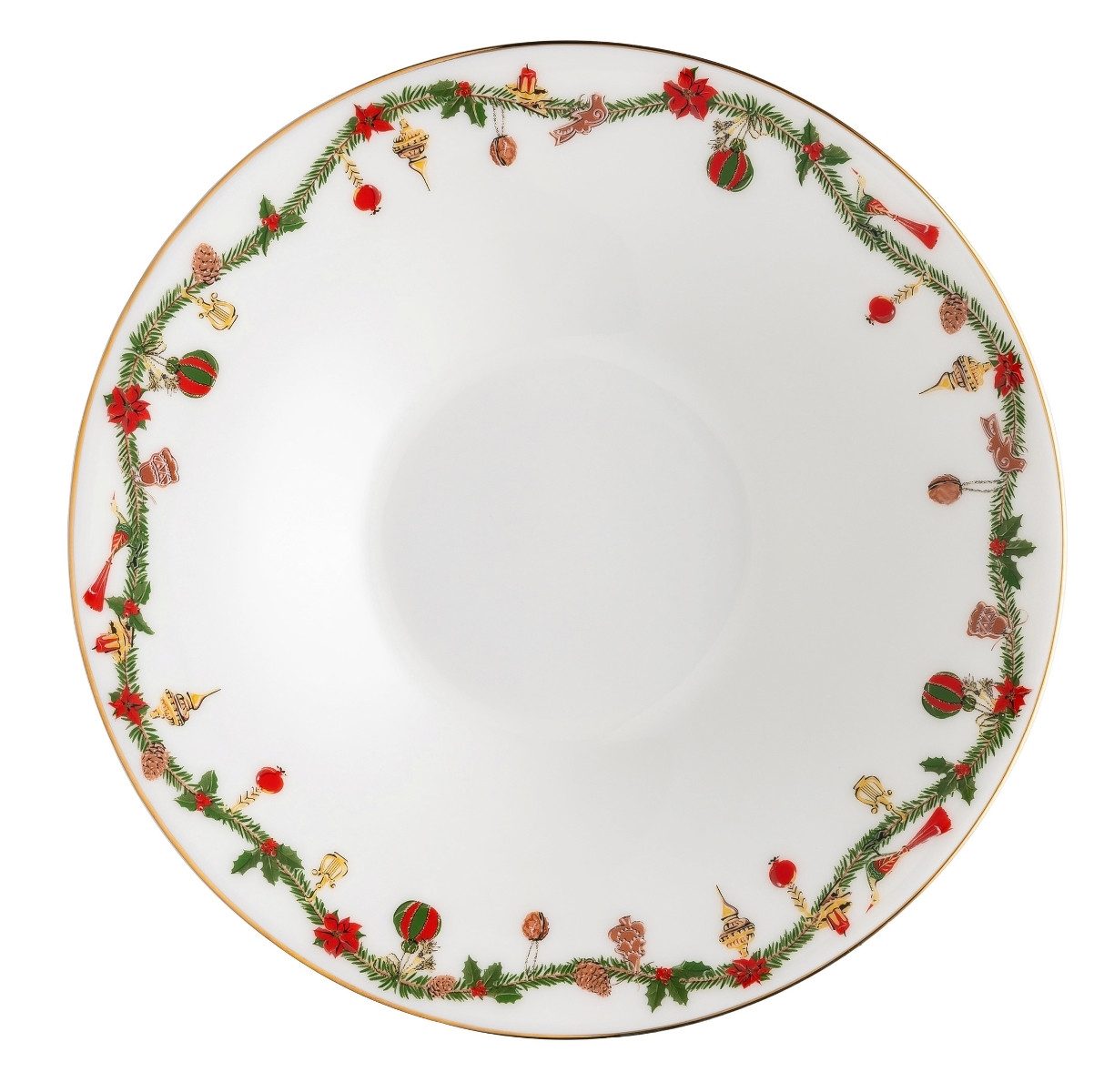 Hutschenreuther Schüssel Nora Christmas Schüssel 26 cm, Bone China, (Schüsseln & Schalen), Schalen / Schälchen / Schüsseln