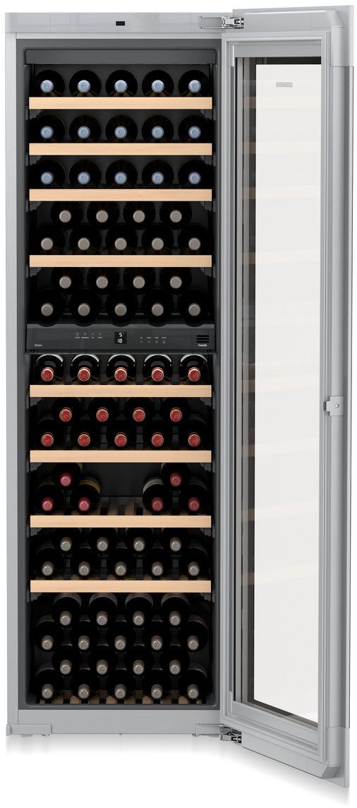 Liebherr Einbauweintemperierschrank EWTgb 3583, für 83 Standardflaschen á 0,75l,FreshAir-Aktivkohlefilter, Kindersicherung