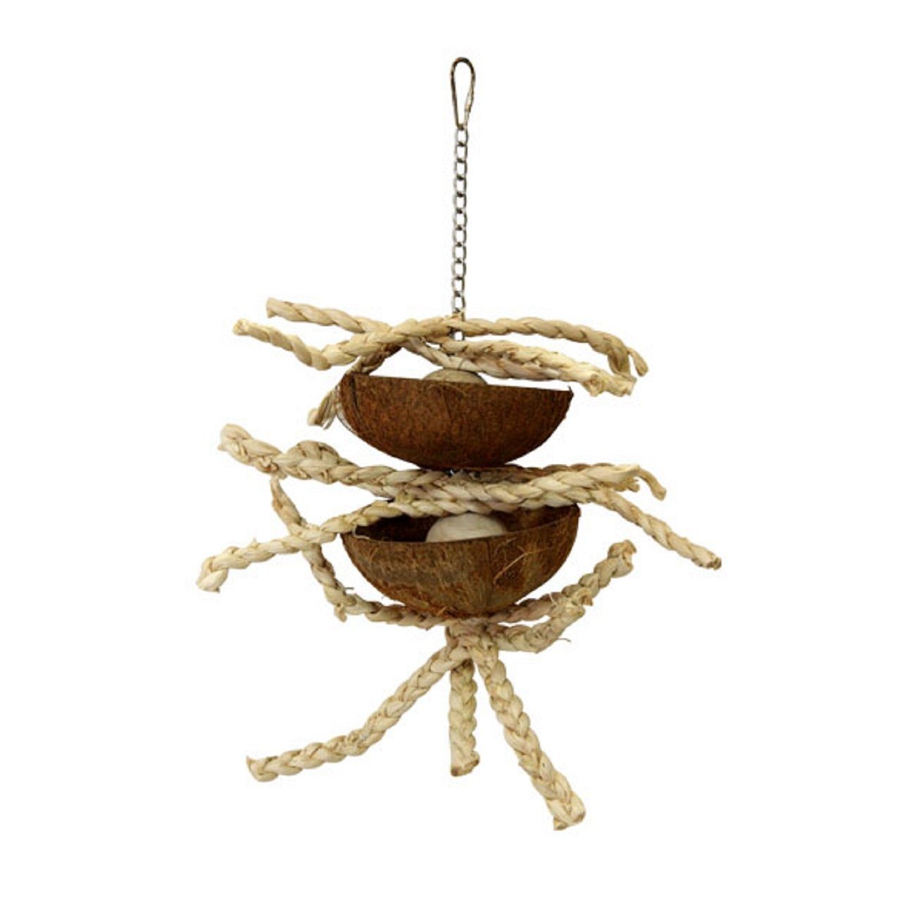 Vogelspielplatz Papageienspielzeug Vogelspielzeug Kletterseil ca.20 cm
