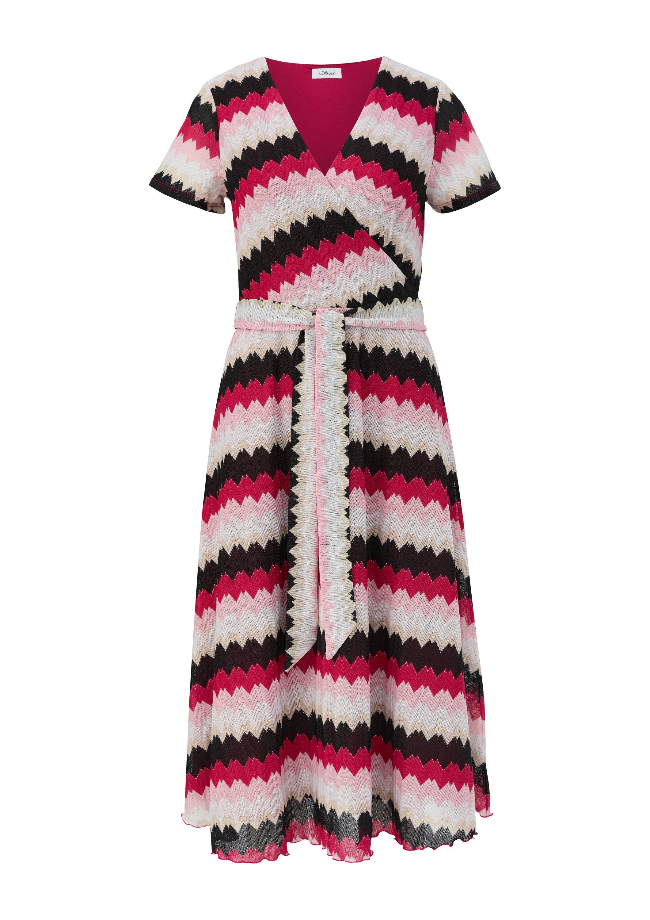 s.Oliver Midikleid Kleid Midi-Kleid aus Strickjersey günstig online kaufen