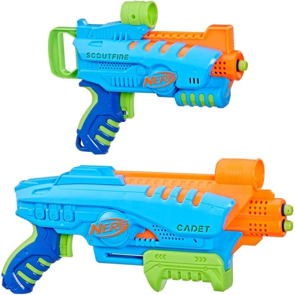 Hasbro Blaster Nerf Elite Junior Ultimate Starter Set, mit 2 Blaster und 15 Schaumstoff Darts