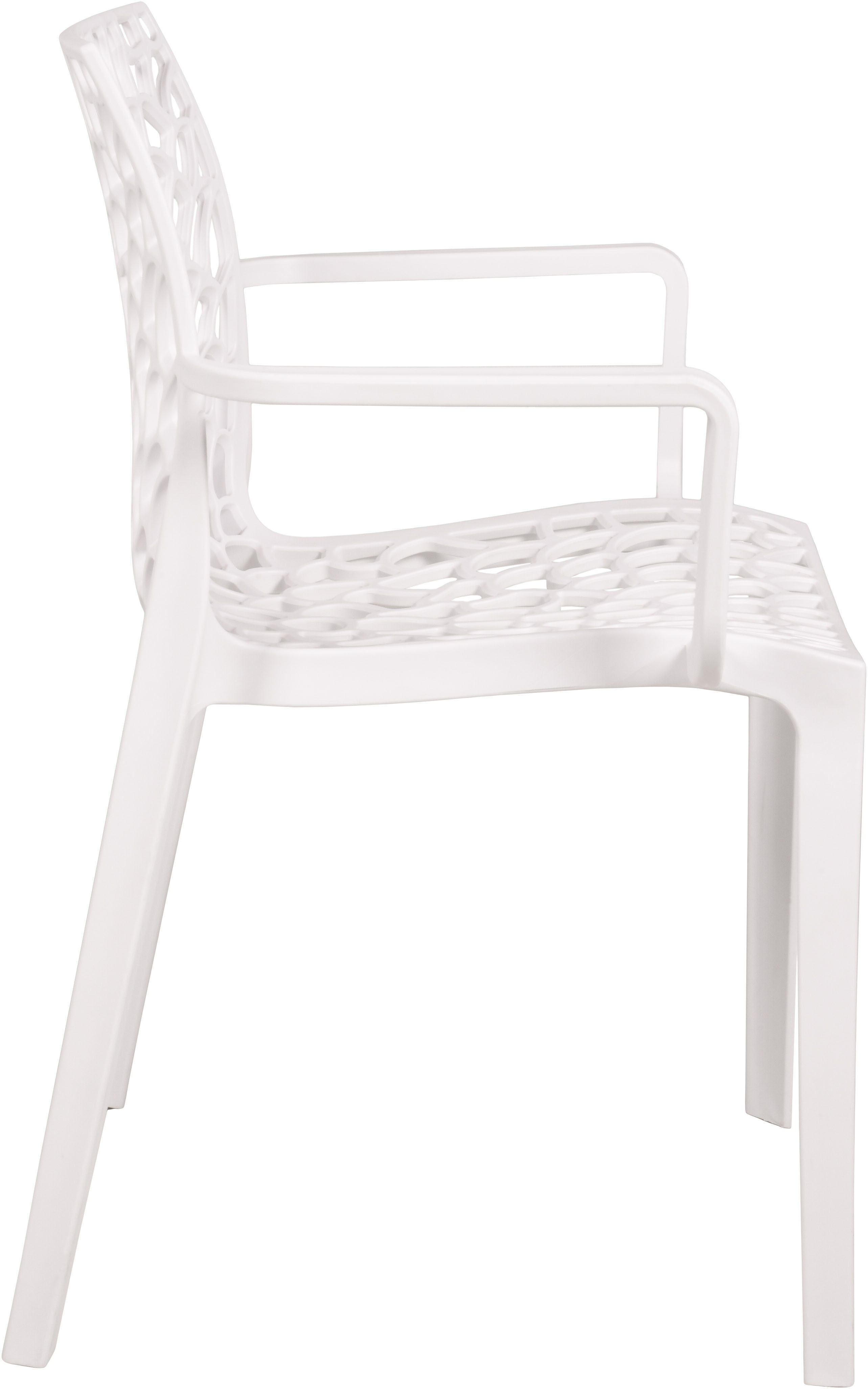 Garden Pleasure Stapelstuhl CALVERA (Set, 2 St), gefertigt ohne Verschraubungen