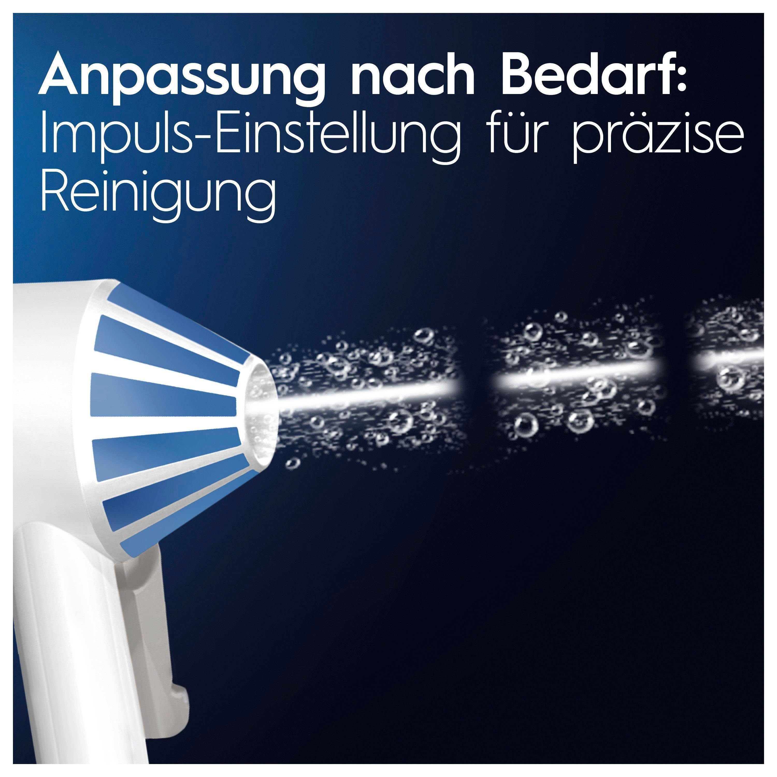 Oral-B Munddusche AquaCare 4, Aufsätze: 2 St., Kabellose mit Oxyjet-Technologie – Bild 5 von 5