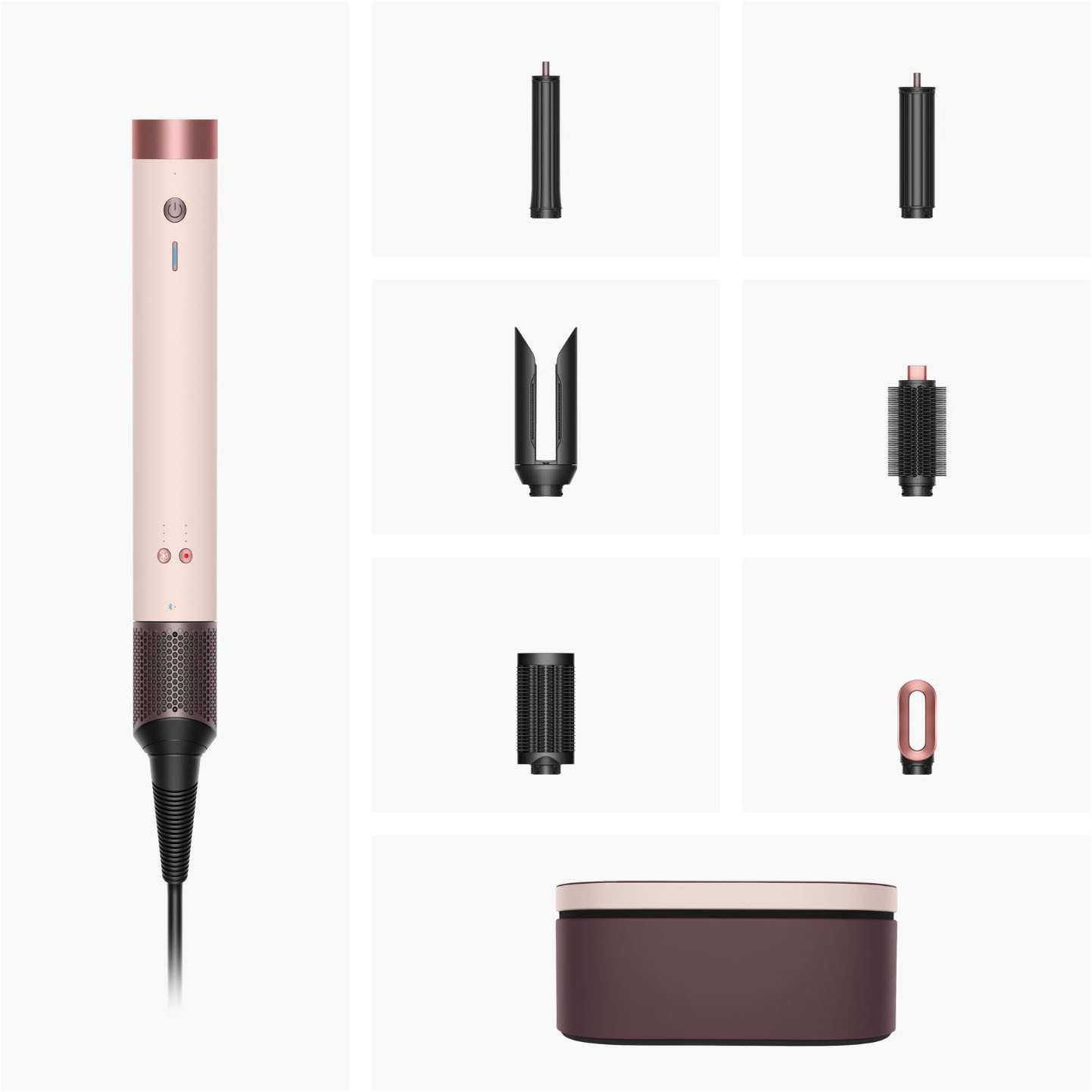 DYSON Multihaarstyler Airwrap Co-anda2x™ Multi-Haarstyler und –trockner Straight + Wavy, 6-in-1-Styling. 2-mal stärkerer Luftstrom für mehr Leistung.