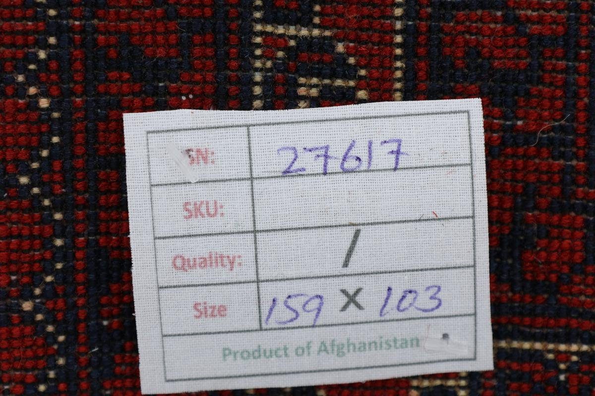Nain Orientteppich 103x159 Mauri mm Orientteppich, Höhe: rechteckig, Handgeknüpfter 6 Trading, Afghan