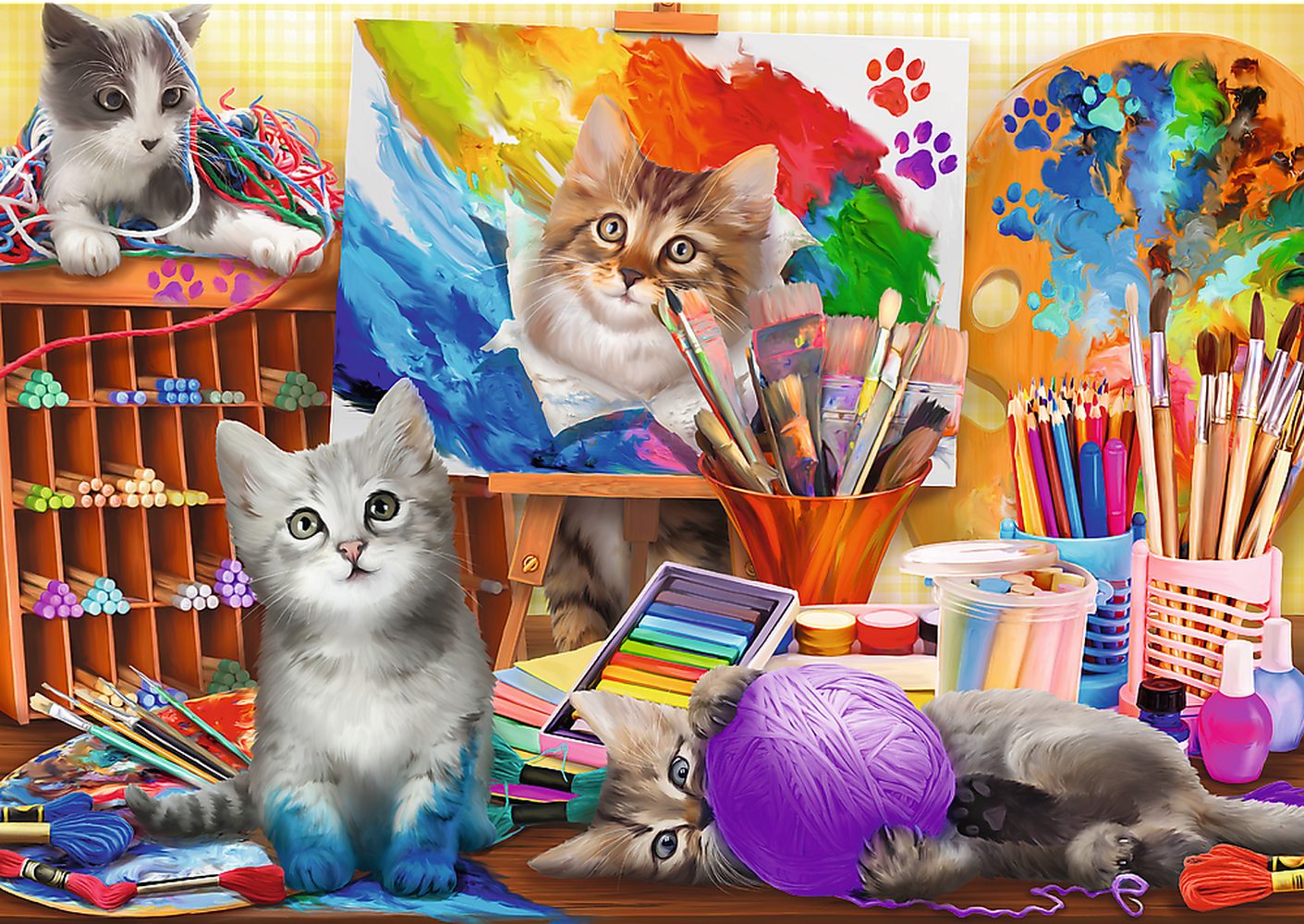 Trefl GmbH Puzzle Die Katzen und günstig online kaufen
