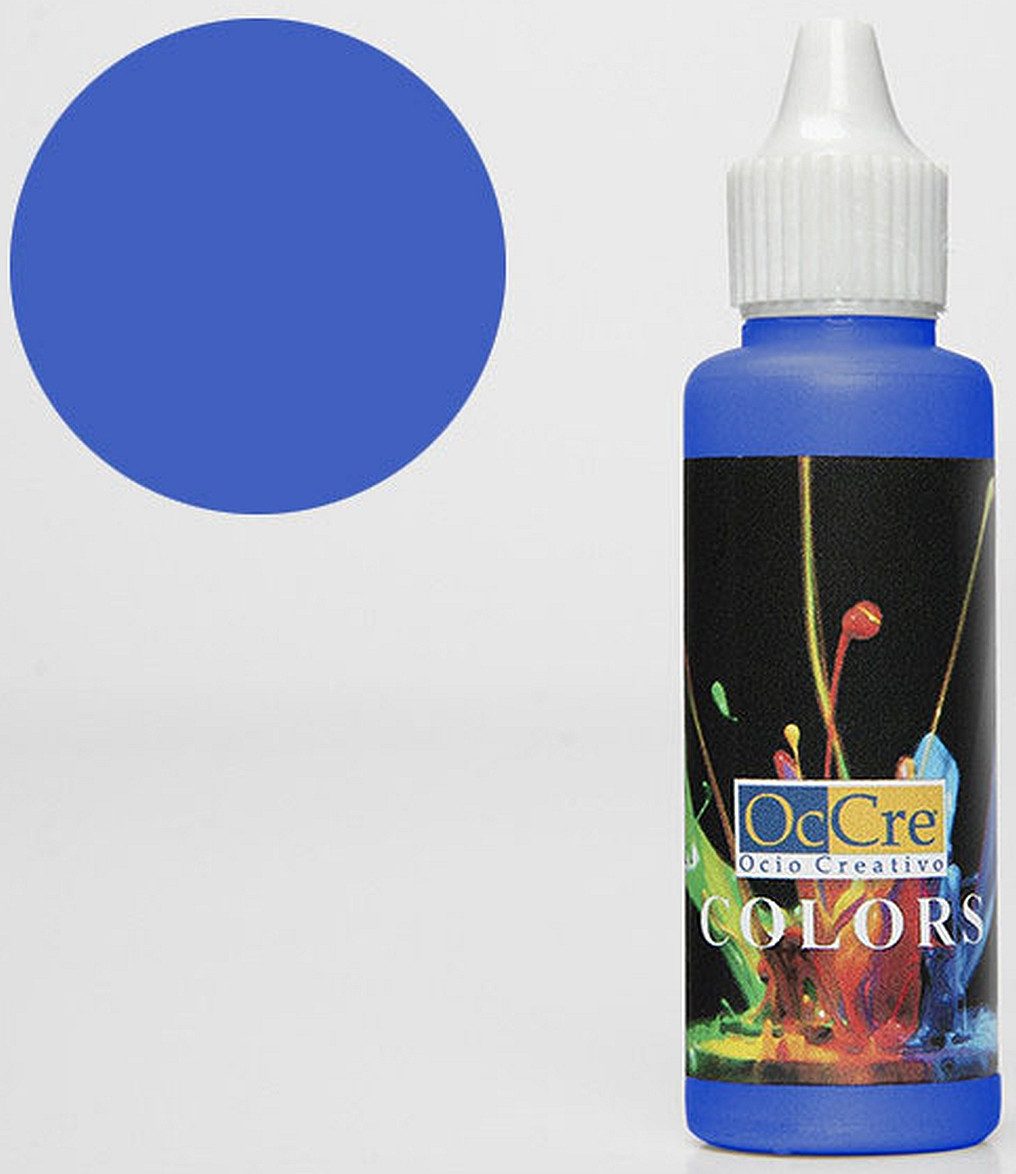 OcCre Modellbausatz Ocolor Dark blue 30 ml EOL, (Bastelbedarf, 1-tlg., Oberflächenbehandlung), Made in Europe