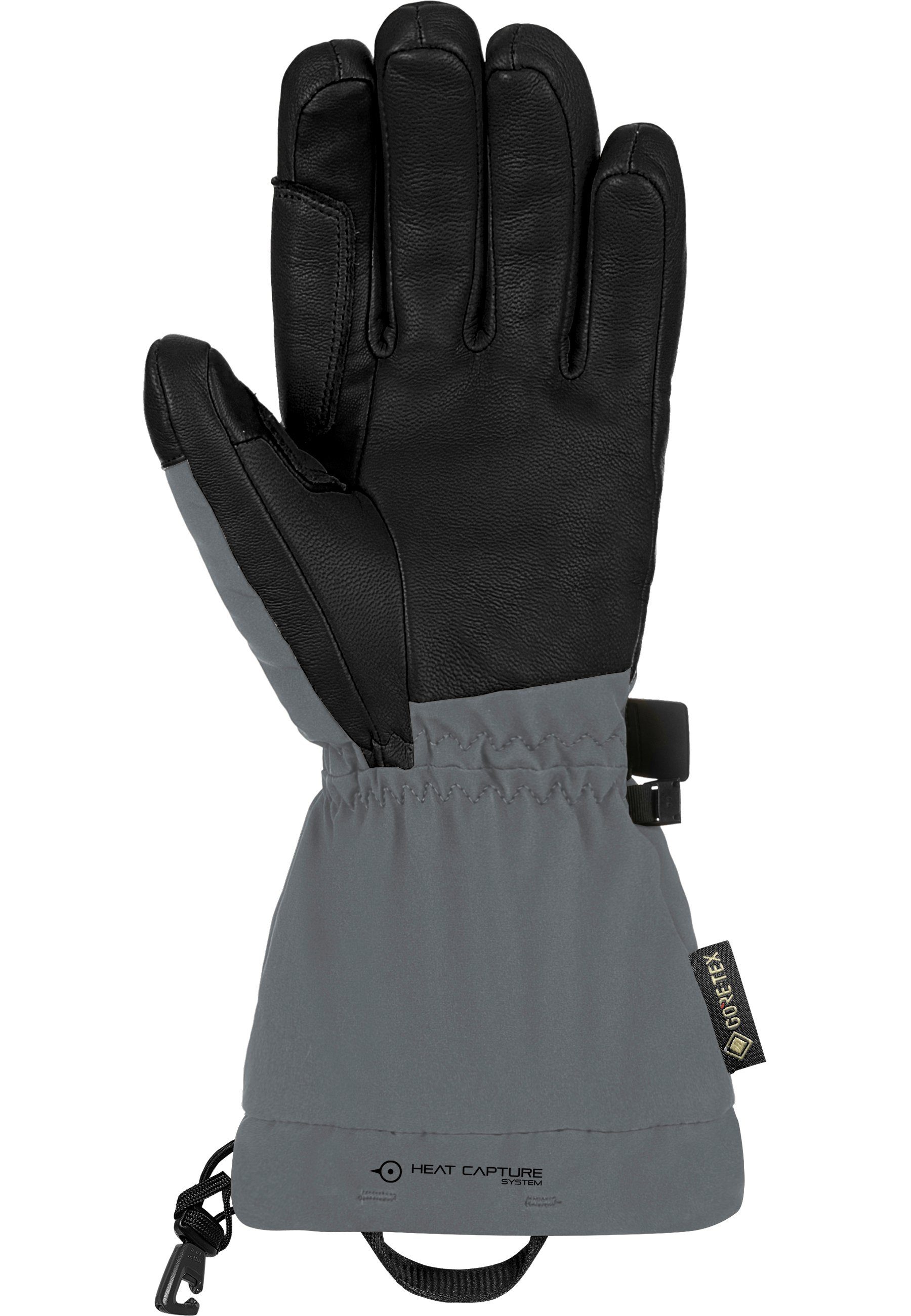 TOUCH-TEC™ GORE-TEX Reusch warm, grau-schwarz sehr wasserdicht Skihandschuhe Discovery