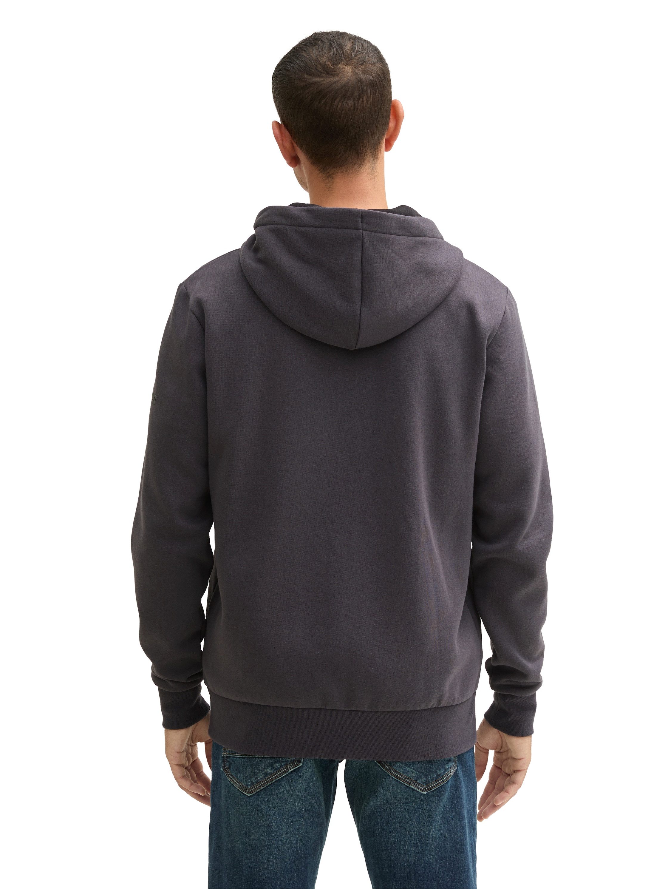 TOM TAILOR Kapuzensweatjacke mit Kapuze günstig online kaufen
