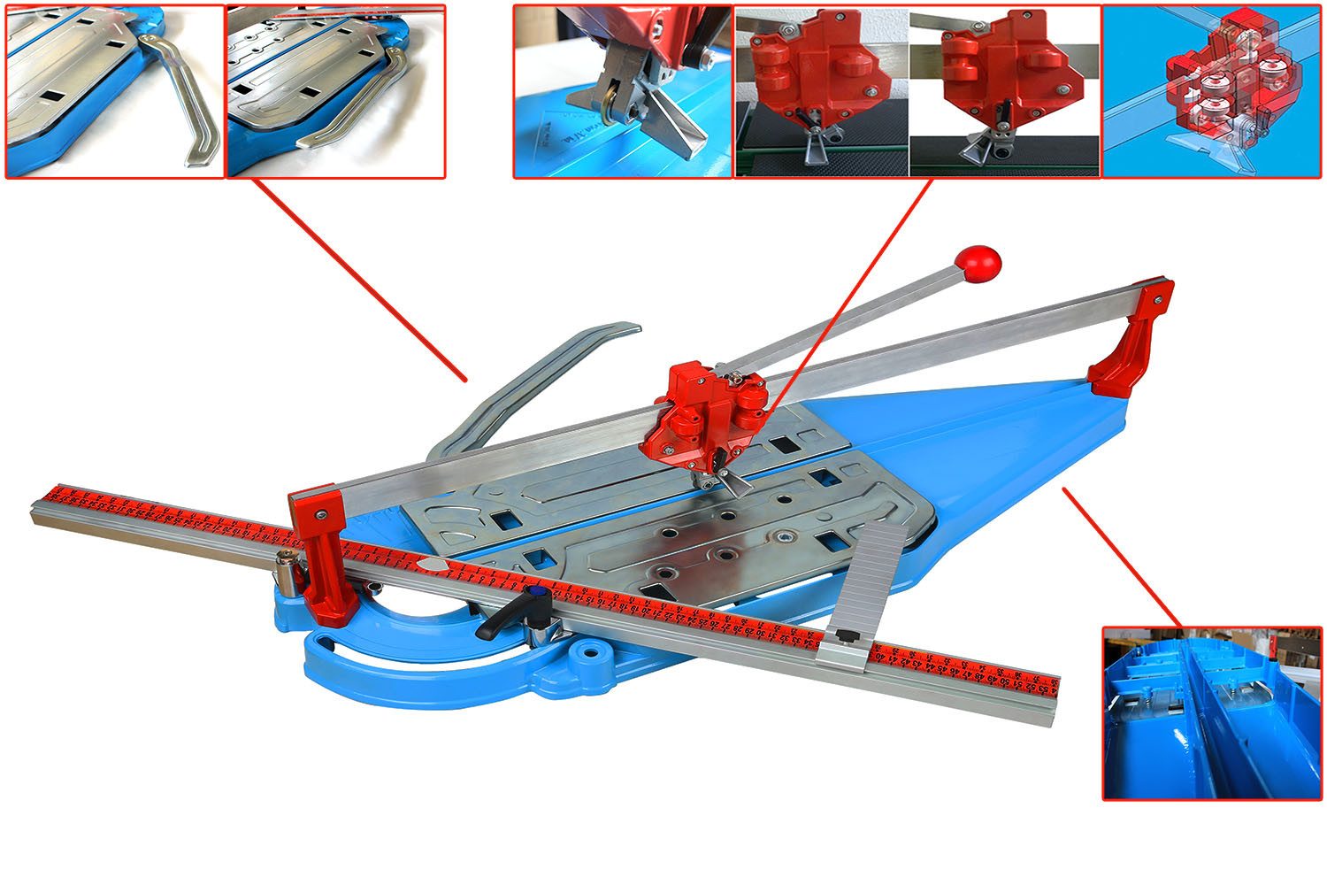 VaGo-Tools Fliesenschneider Fliesenschneider 950mm Fliesen Schneidmaschine, günstig online kaufen