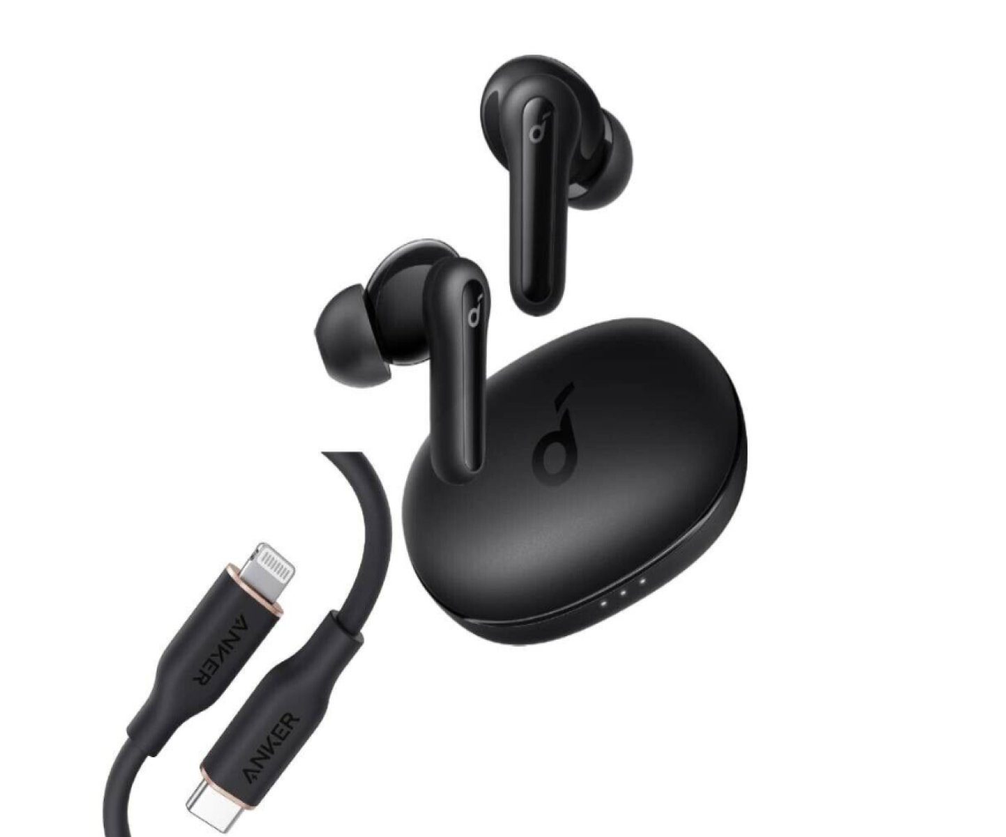 Anker Soundcore Life P2 Mini Bluetooth Kopfhörer In Ear Smartphone-Headset  (Bis zu 32 Stunden Wiedergabe, Integriertes Mikrofon)