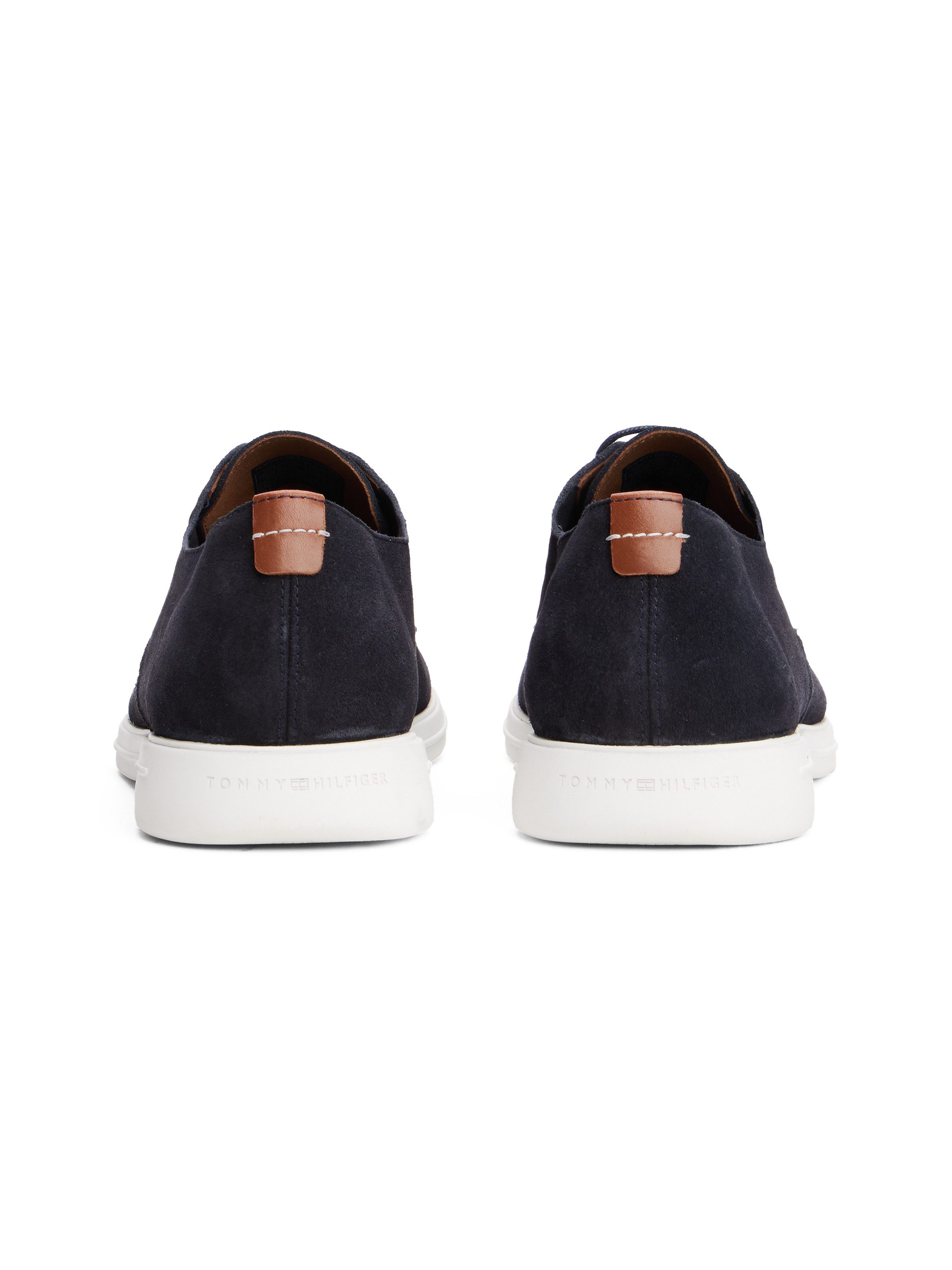 Tommy Hilfiger TOMMY HILFIGER SUEDE MOC T DERBY Schnürschuh, Schnürschuh, H günstig online kaufen