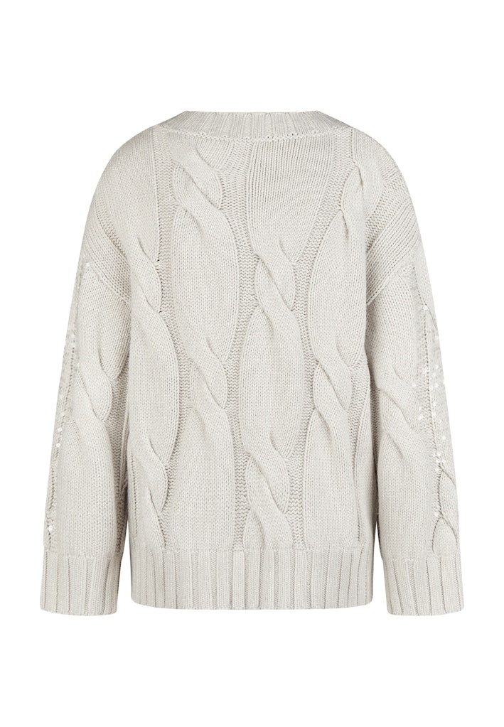 MARC AUREL Blusenshirt Pullover mit transparenten günstig online kaufen