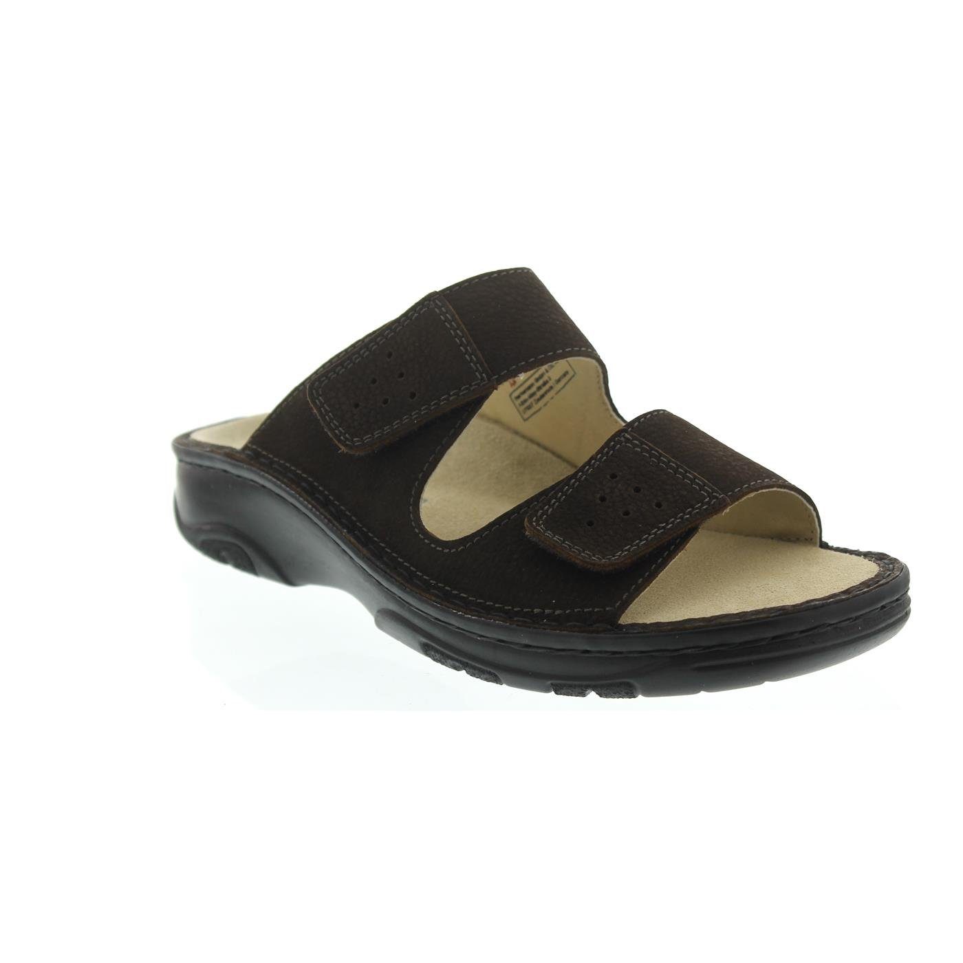 BERKEMANN Berkemann Herrenpantolette mit Fußbett zum Wechseln Luis 5804-437, Fet Pantolette