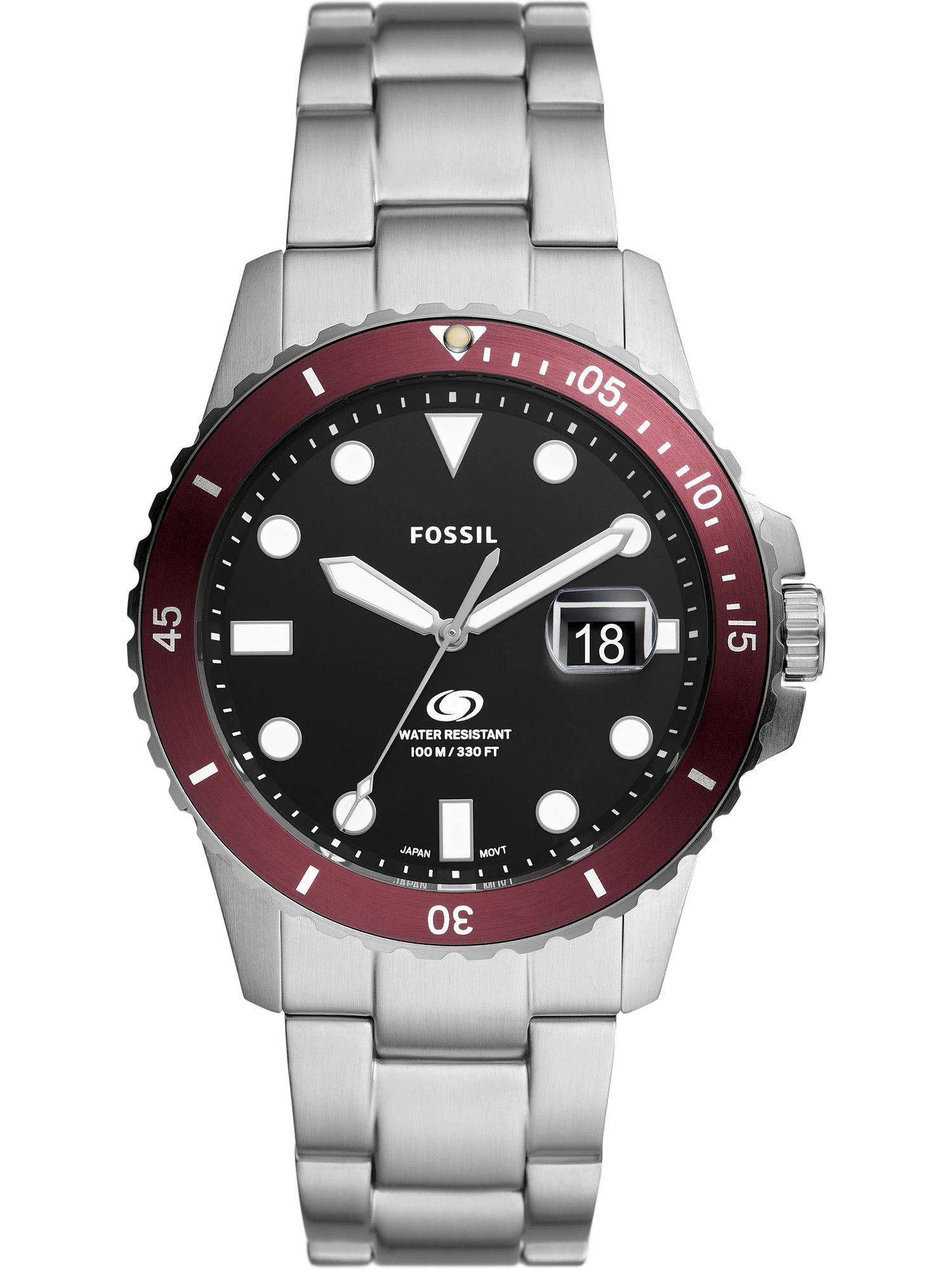 Quarzuhr Fossil Herren-Uhren Analog Quarz