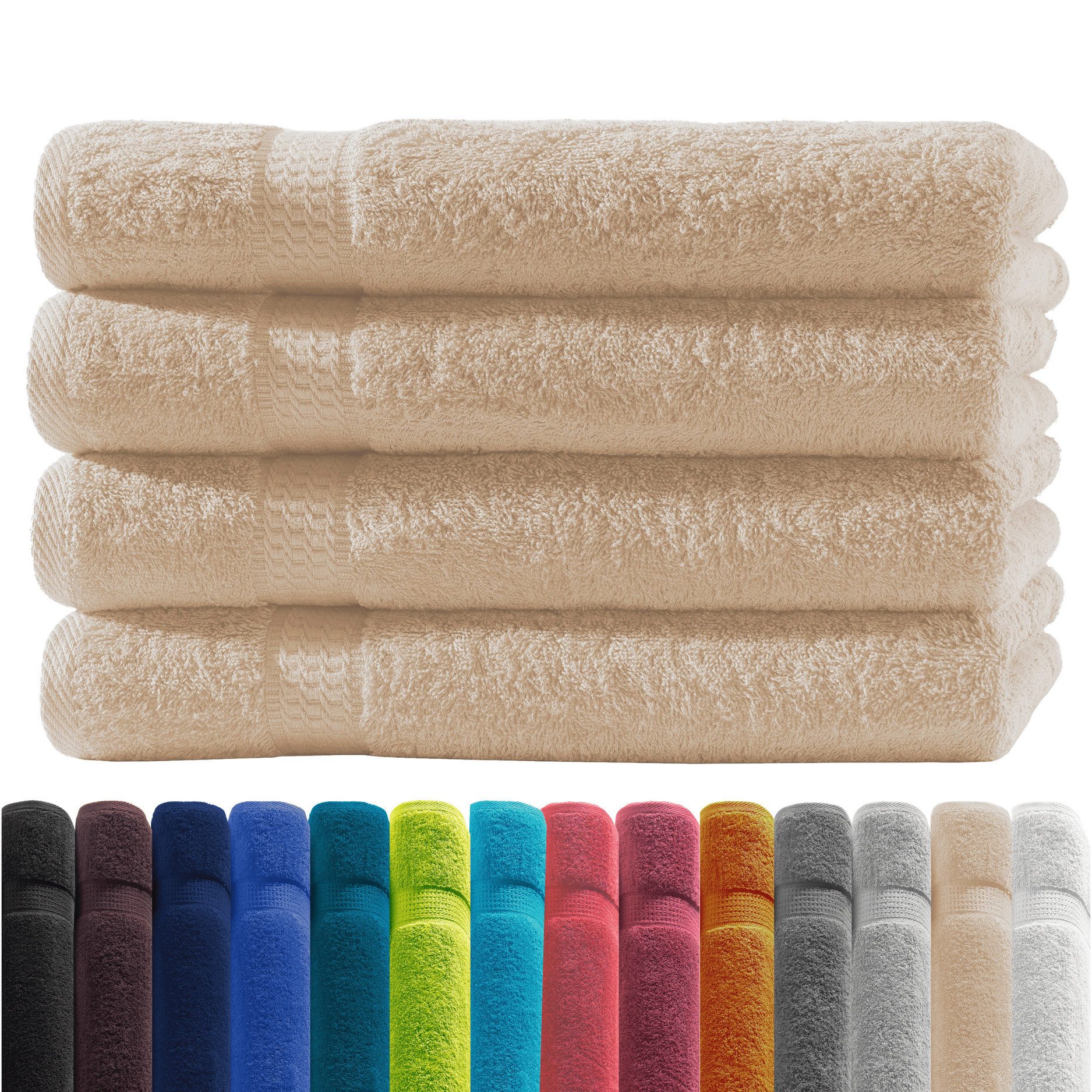 Zestri Handtücher COMFORT Handtücherset aus Baumwolle, saugstark weich, Fro günstig online kaufen